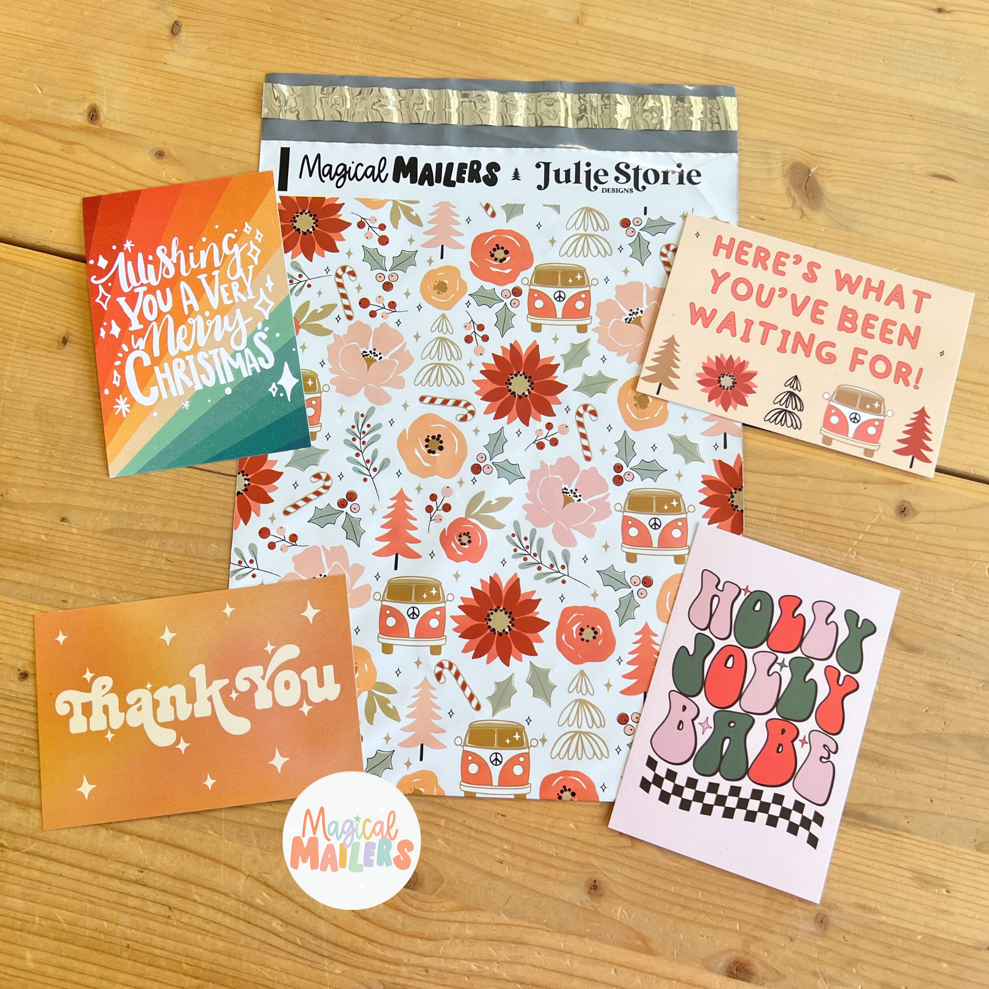 Jingle Bug Poly Mailer