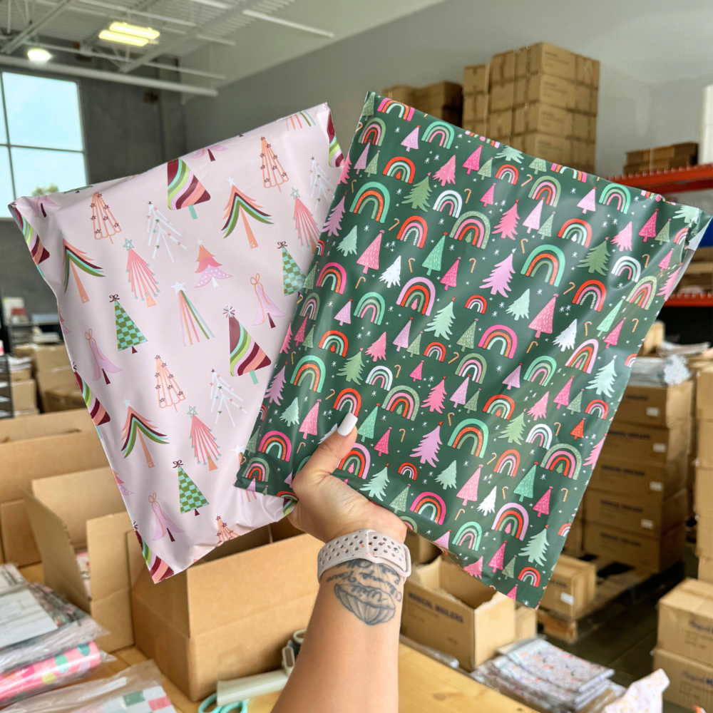 Festive Forest Poly Mailer
