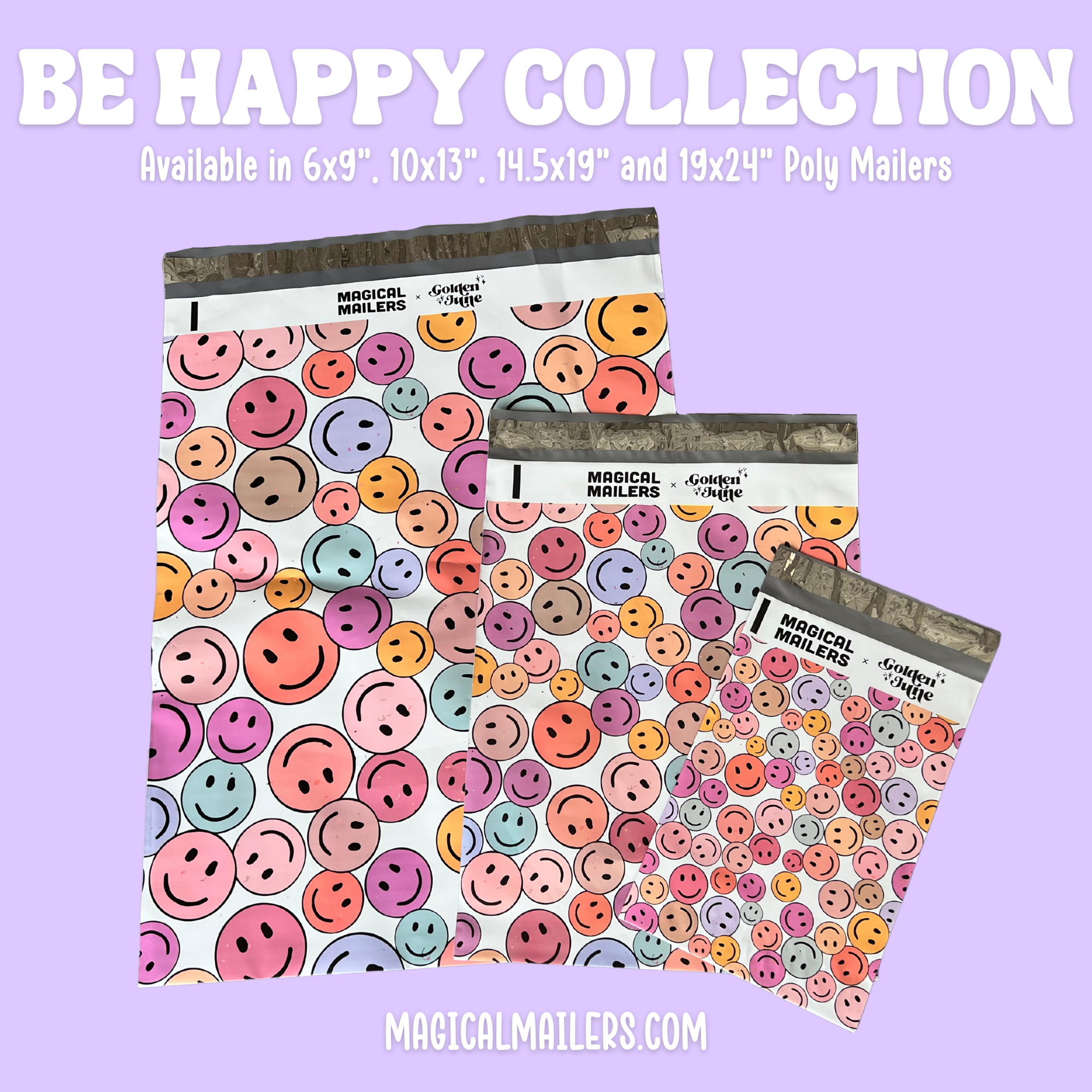 Be Happy Poly Mailer