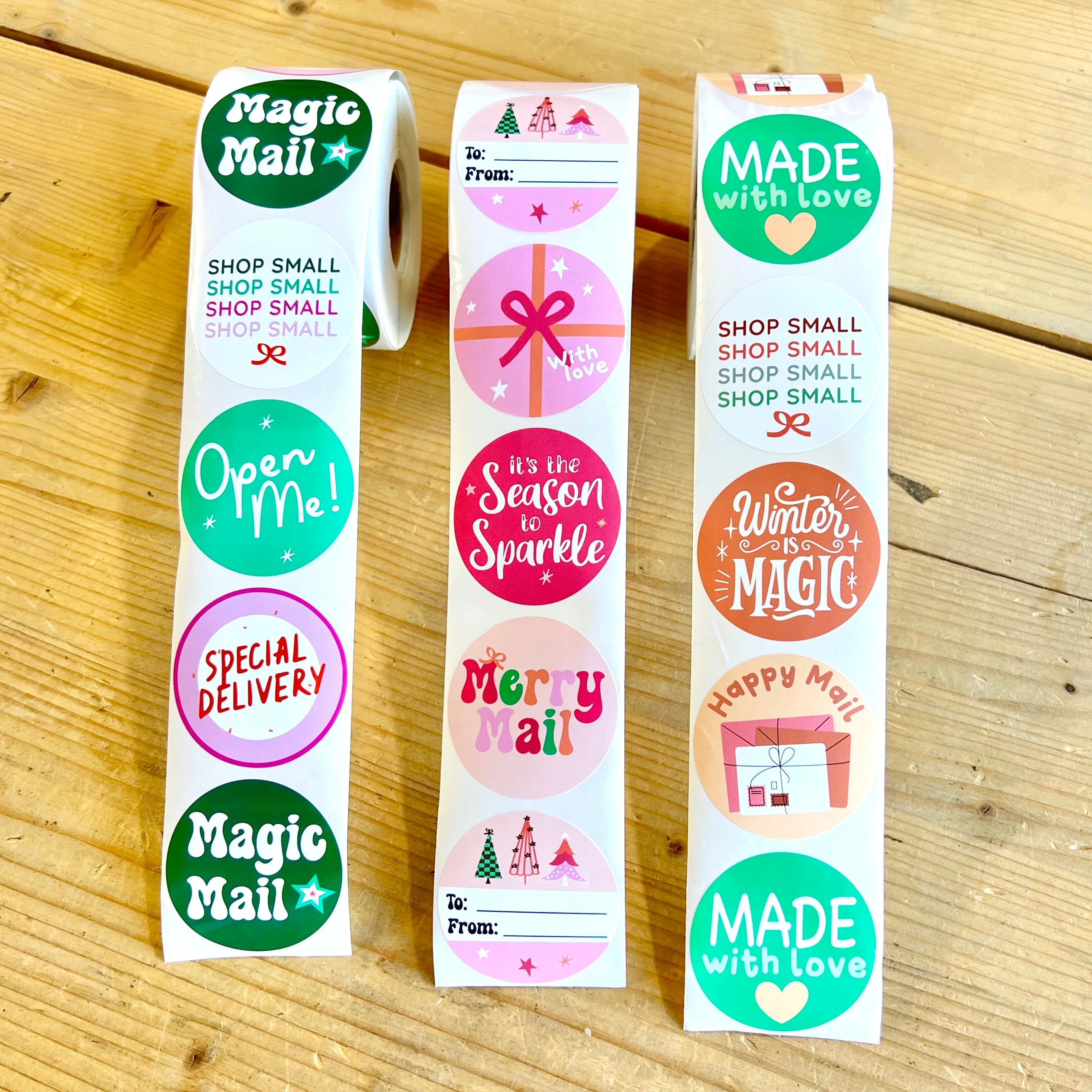 Jingle Bug Sticker Roll