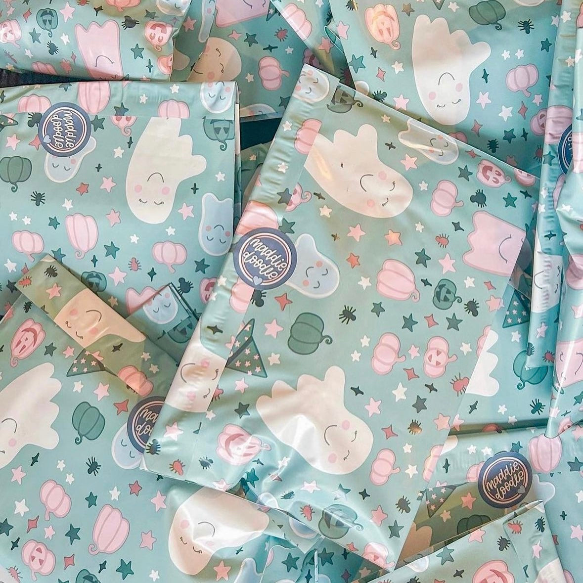 Boo-Berry Vibes Poly Mailer