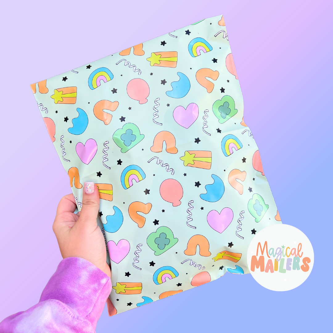 Happy Go Lucky Poly Mailer