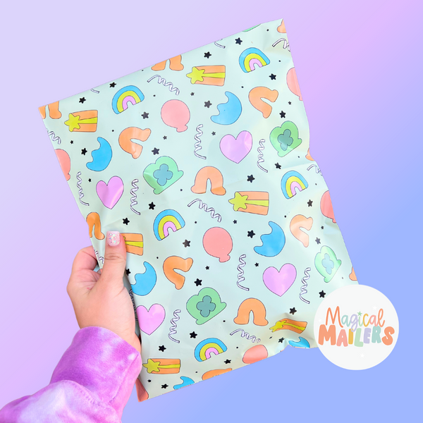 Happy Go Lucky Poly Mailer