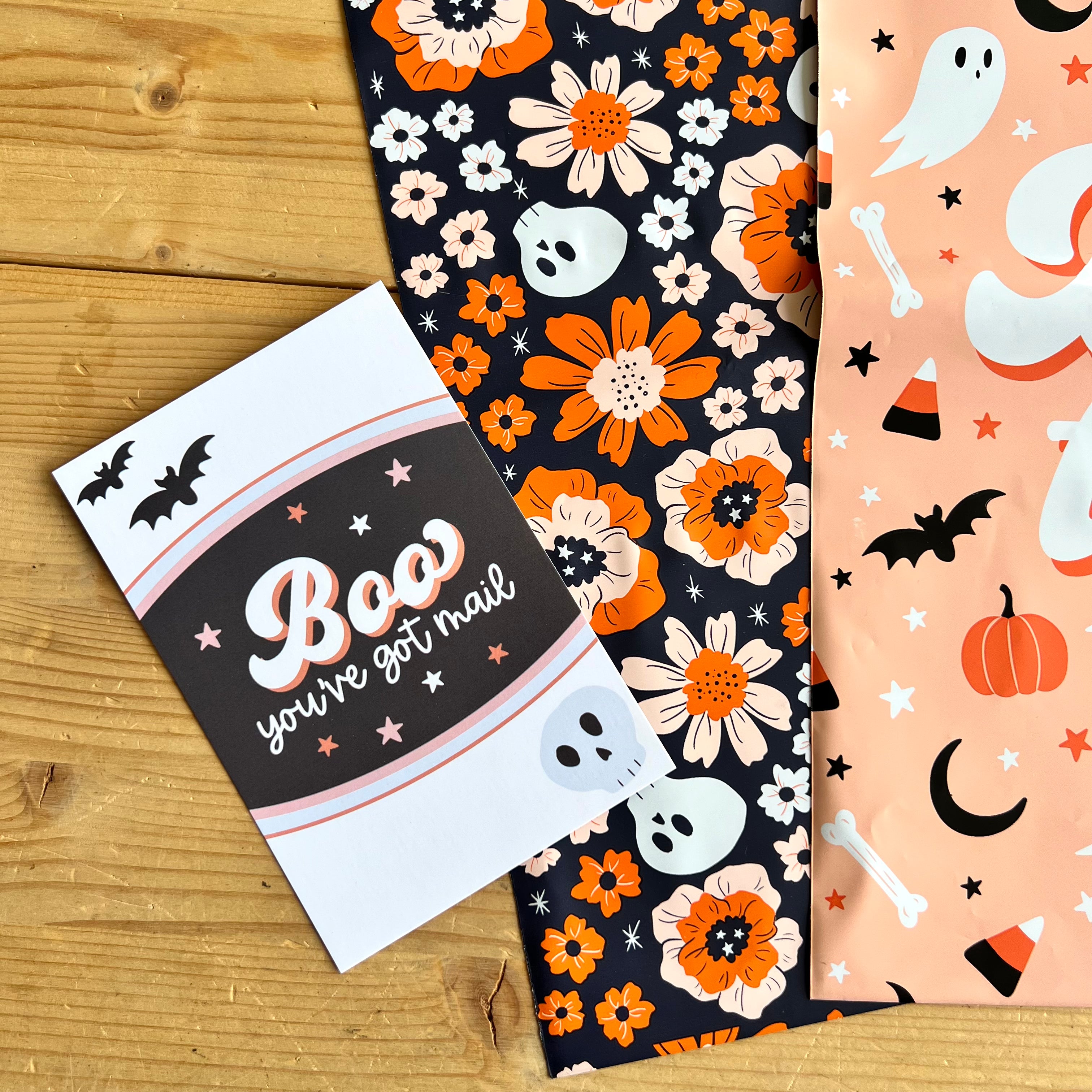 Boo You've Got Mail Insert Card