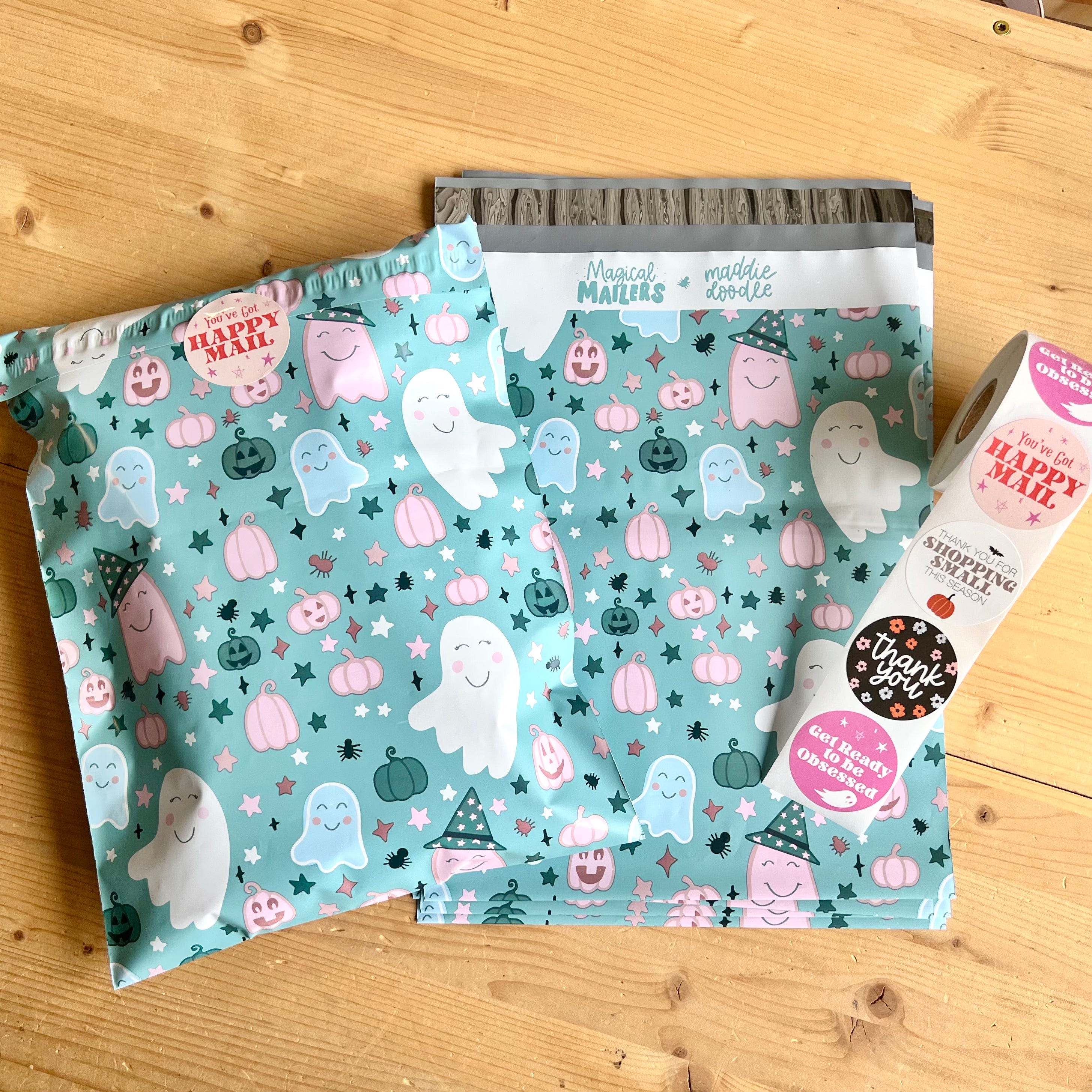 Boo-Berry Vibes Poly Mailer