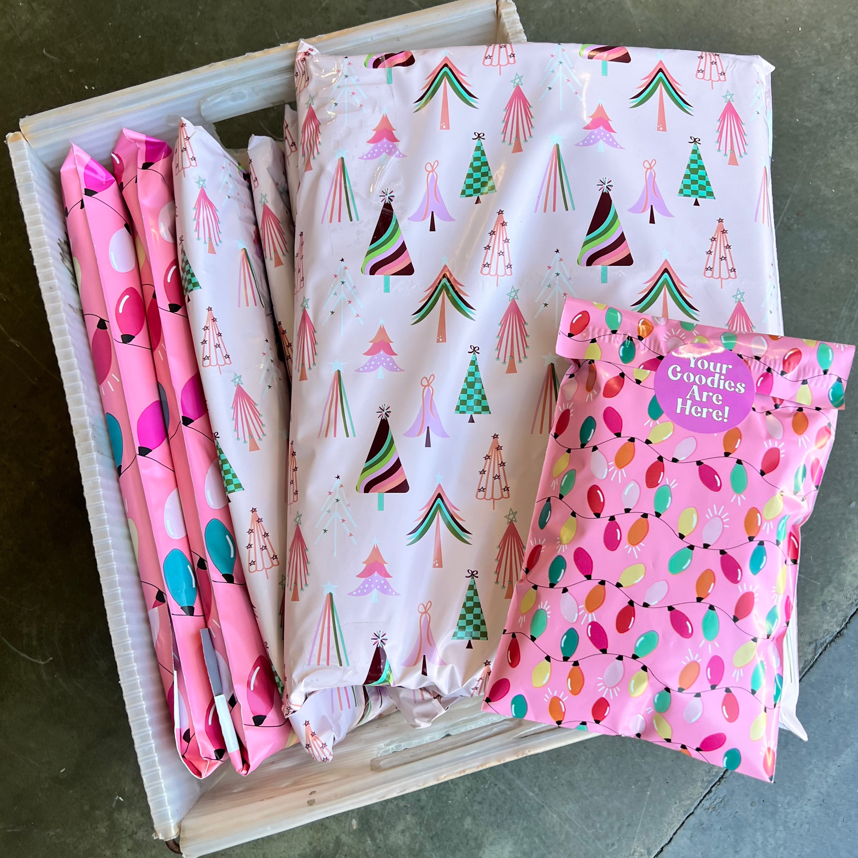 Christmas Lights Poly Mailer