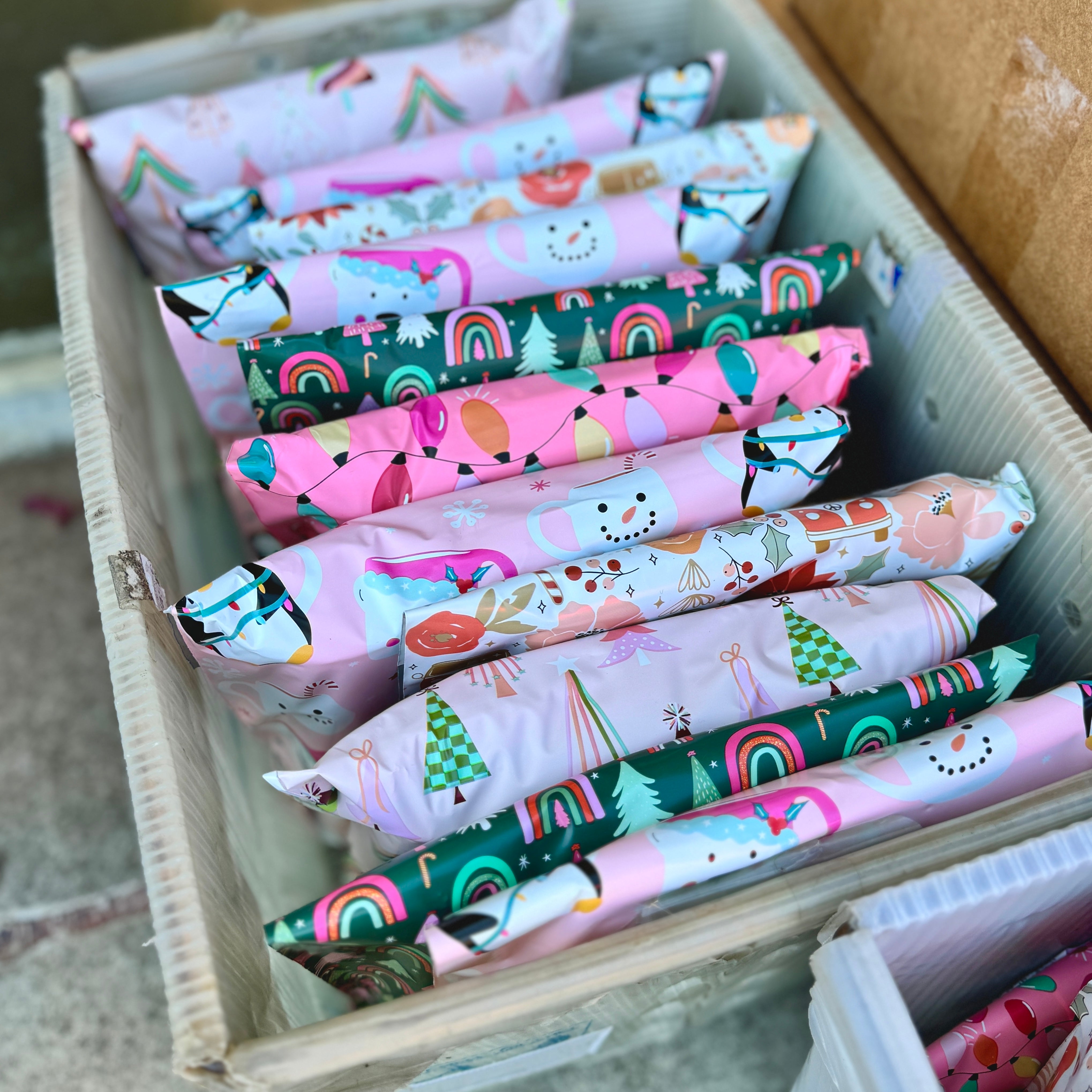 Festive Forest Poly Mailer