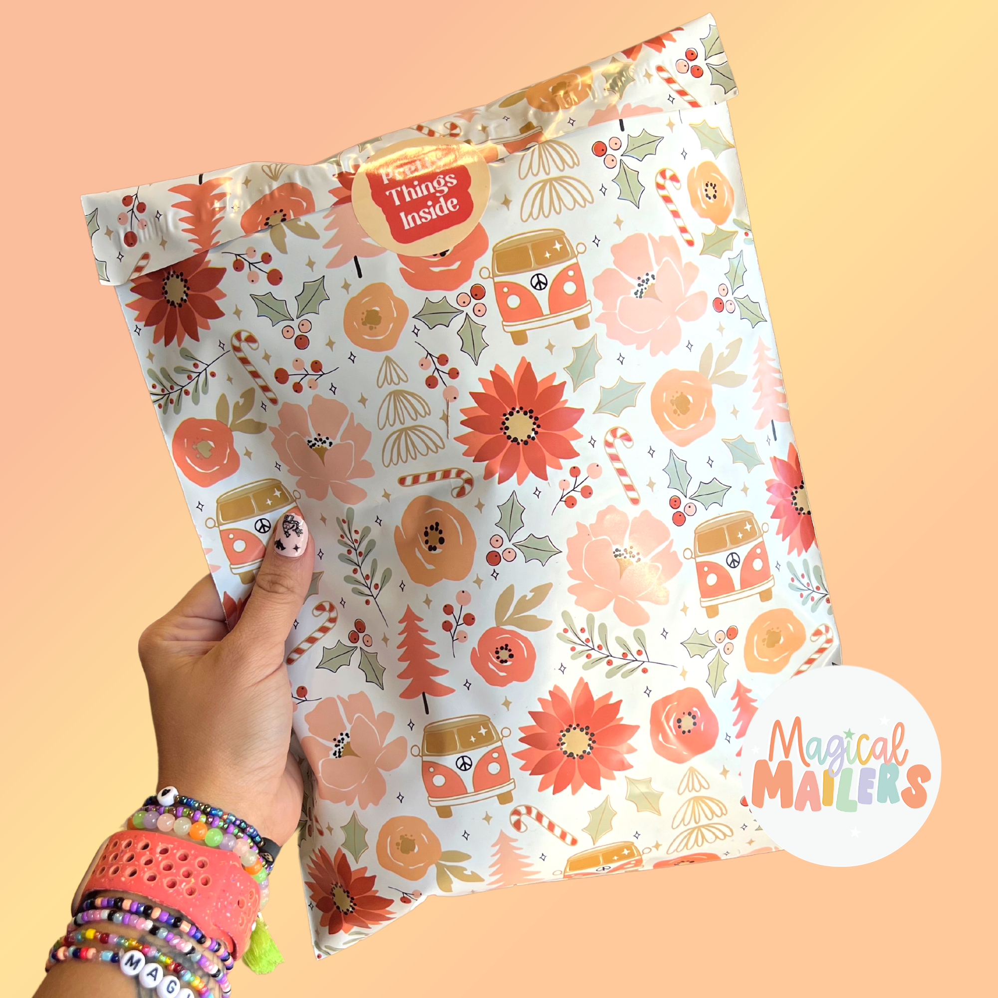 Jingle Bug Poly Mailer
