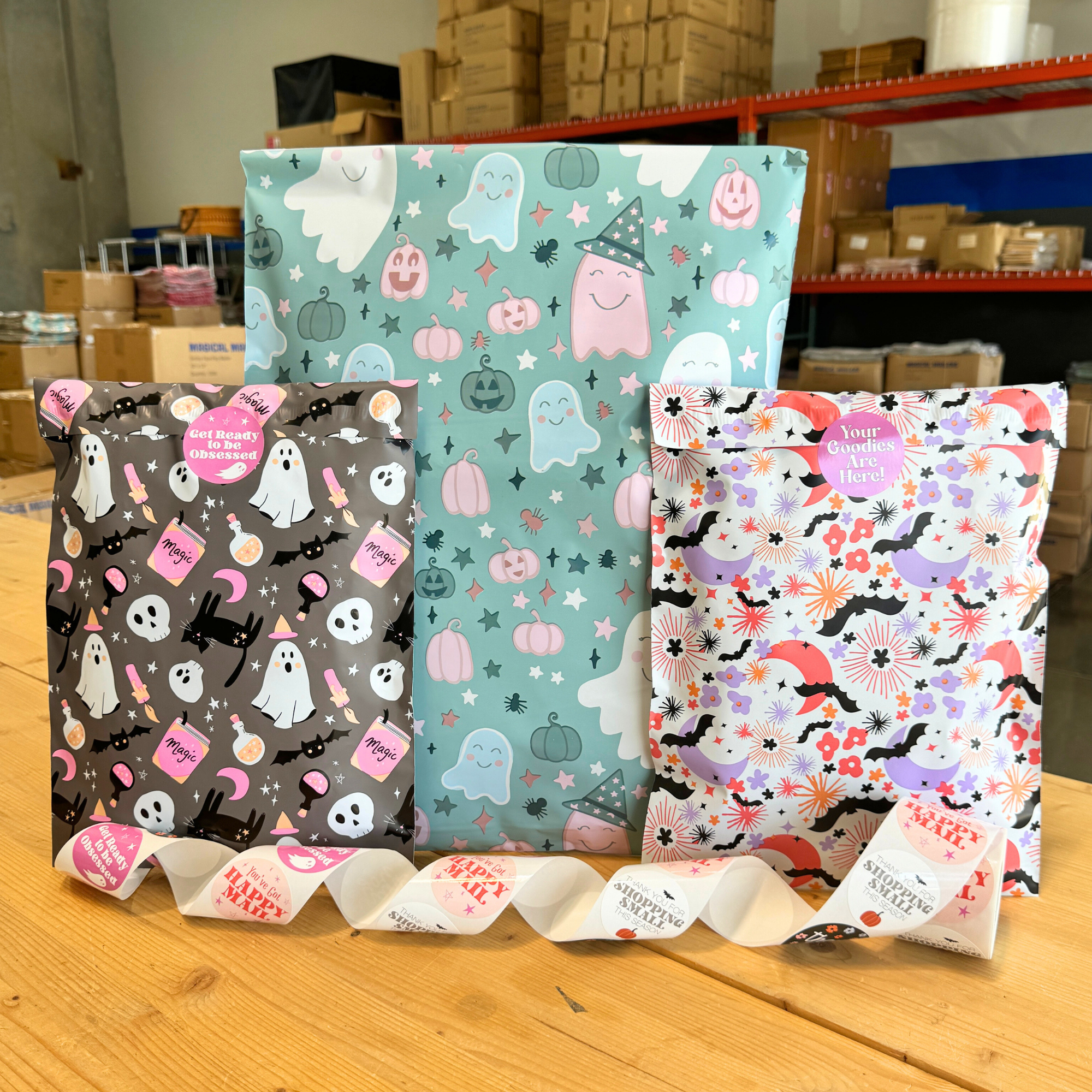 Boo-Berry Vibes Poly Mailer