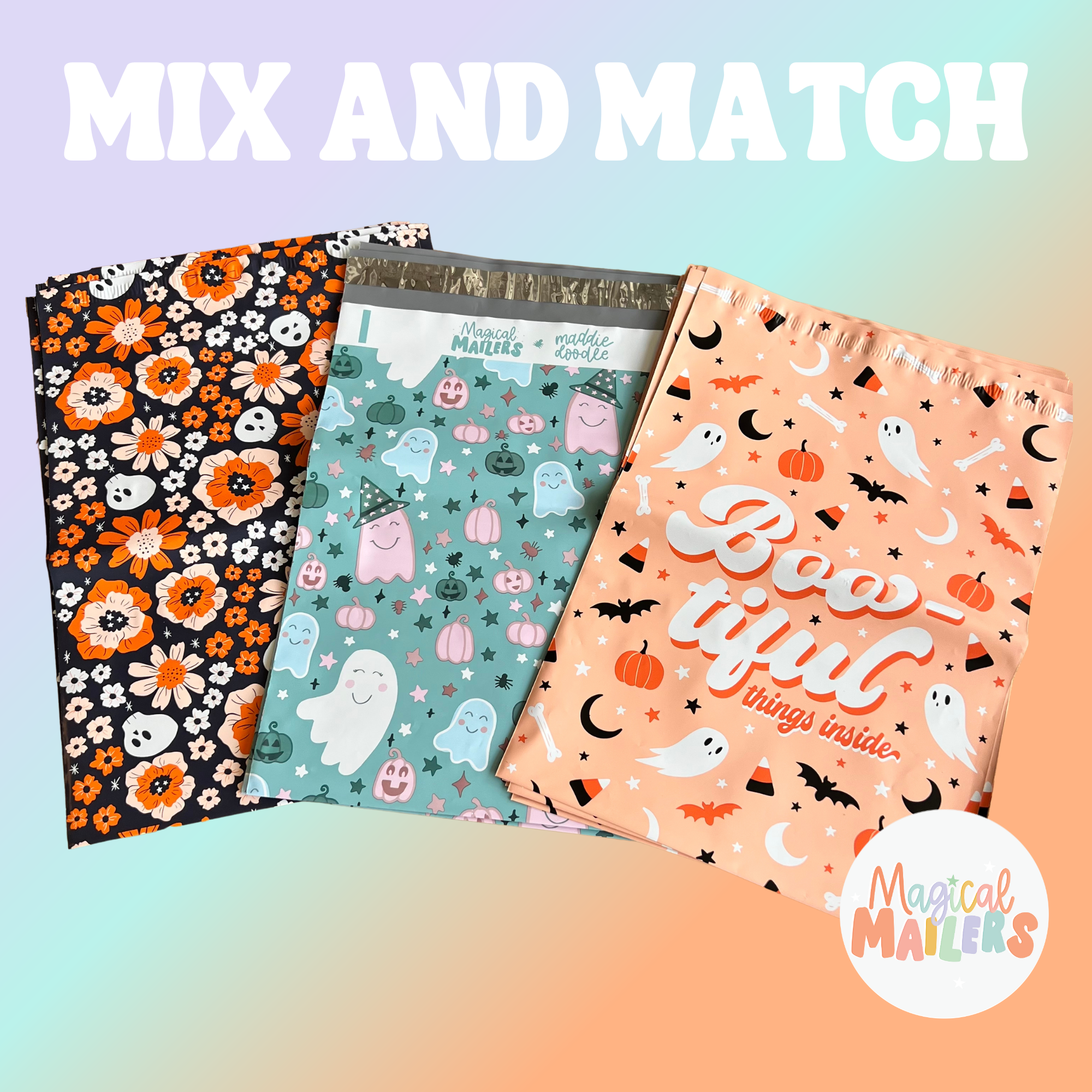 Boo-Berry Vibes Poly Mailer