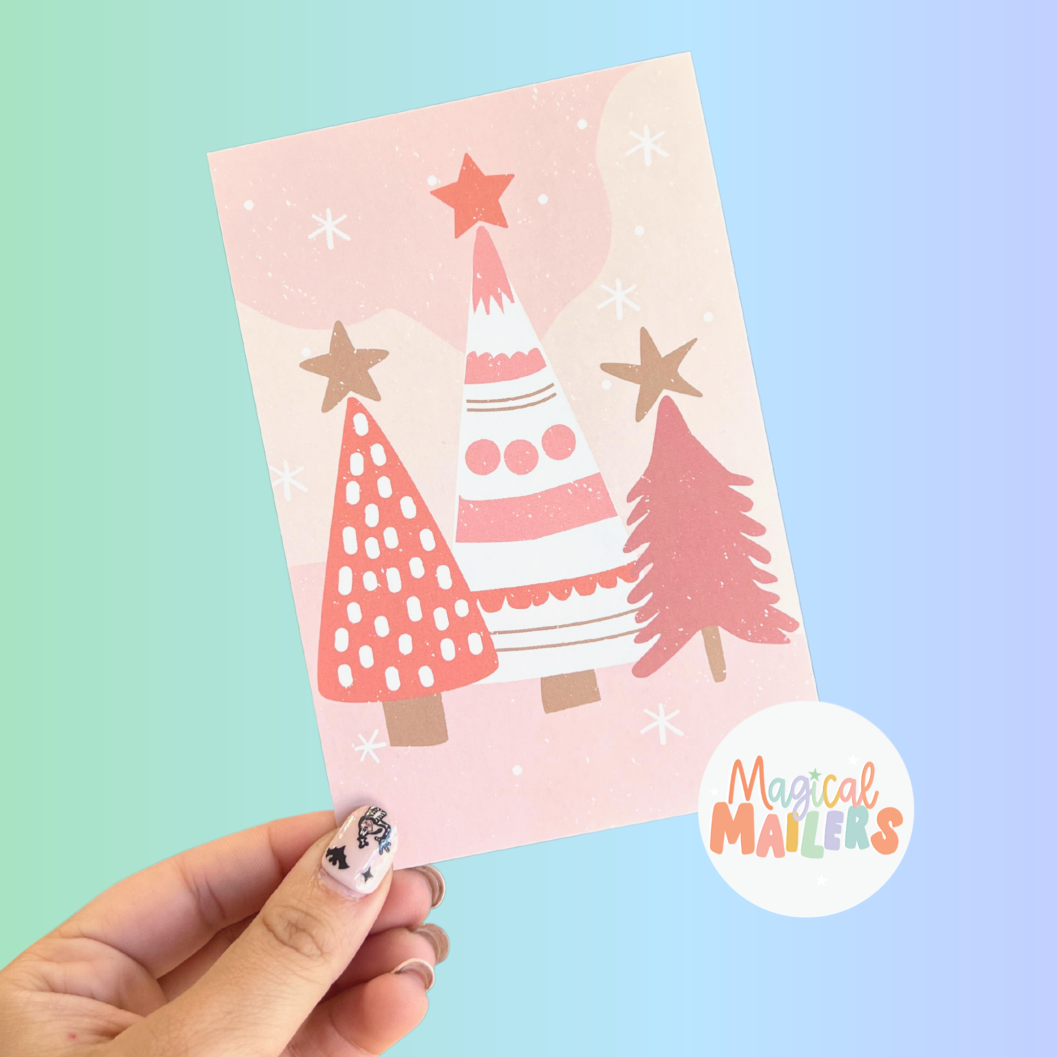 Winter Tree Insert Card Variety Pack