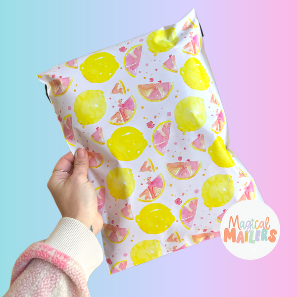 ⭐️IMPERFECT⭐️ Pink Lemonade Poly Mailer