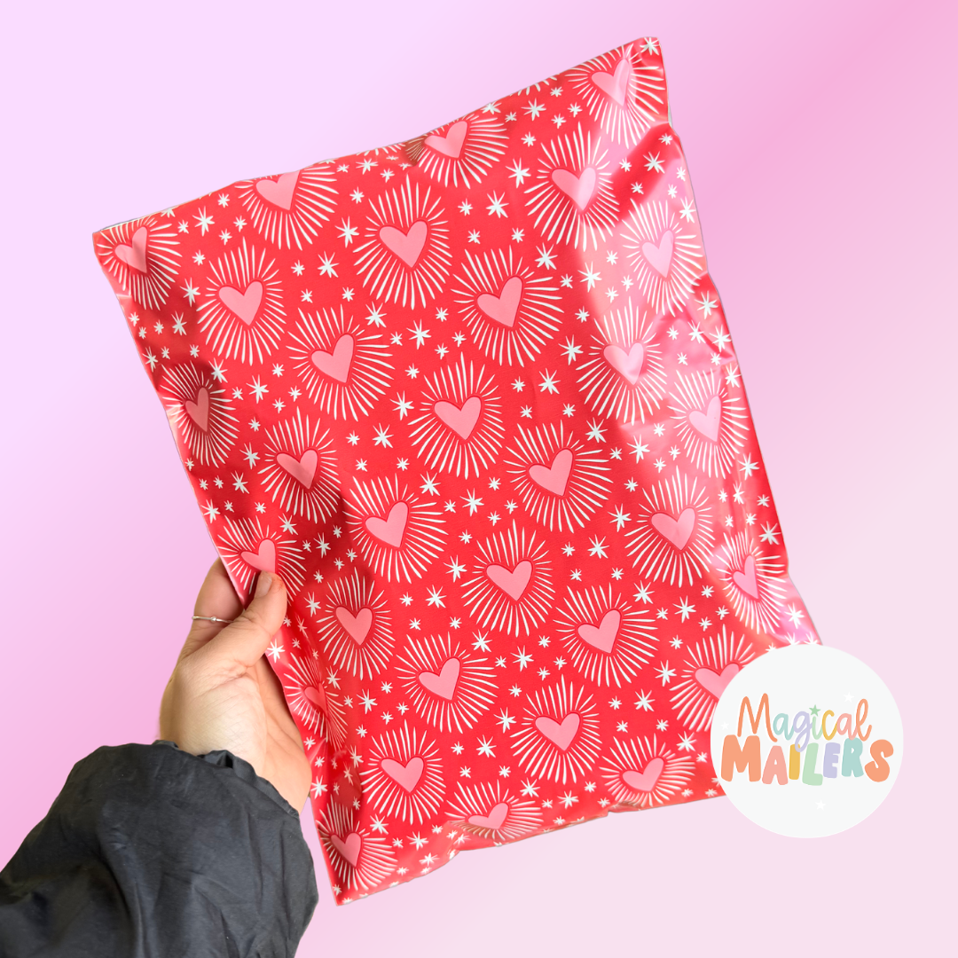 Heart Throb Poly Mailer