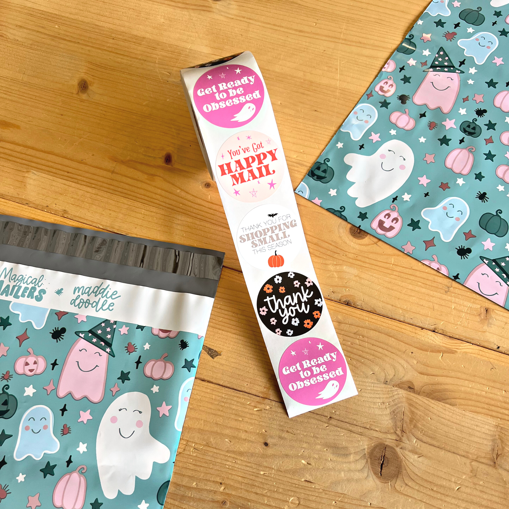 Boo-Berry Vibes Poly Mailer