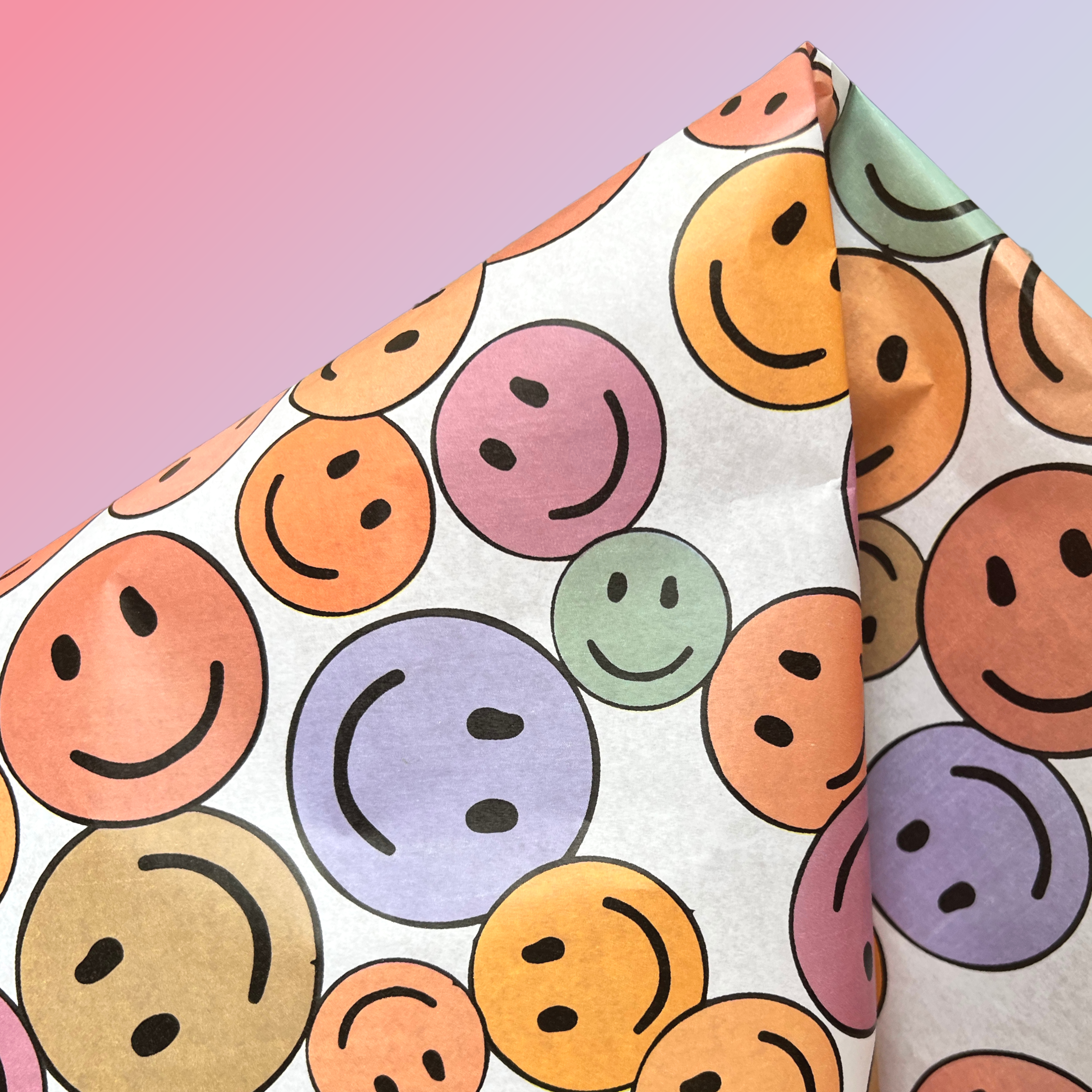 Be Happy Tissue Paper
