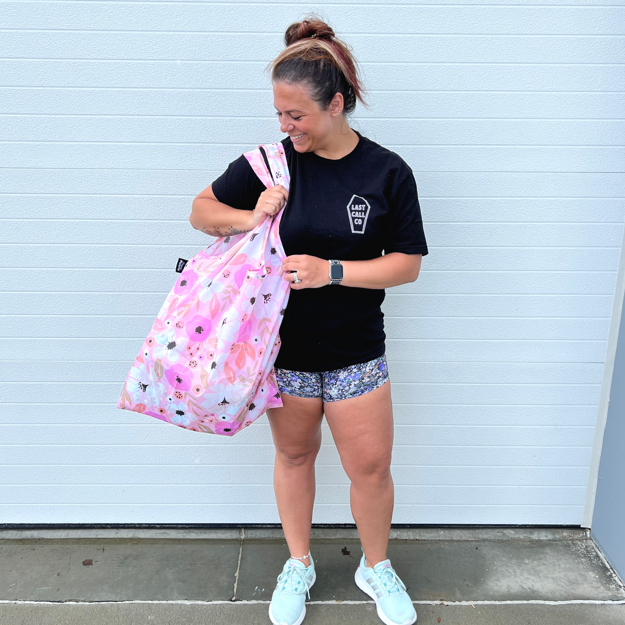 Flirty Floral Large Reusable Bag