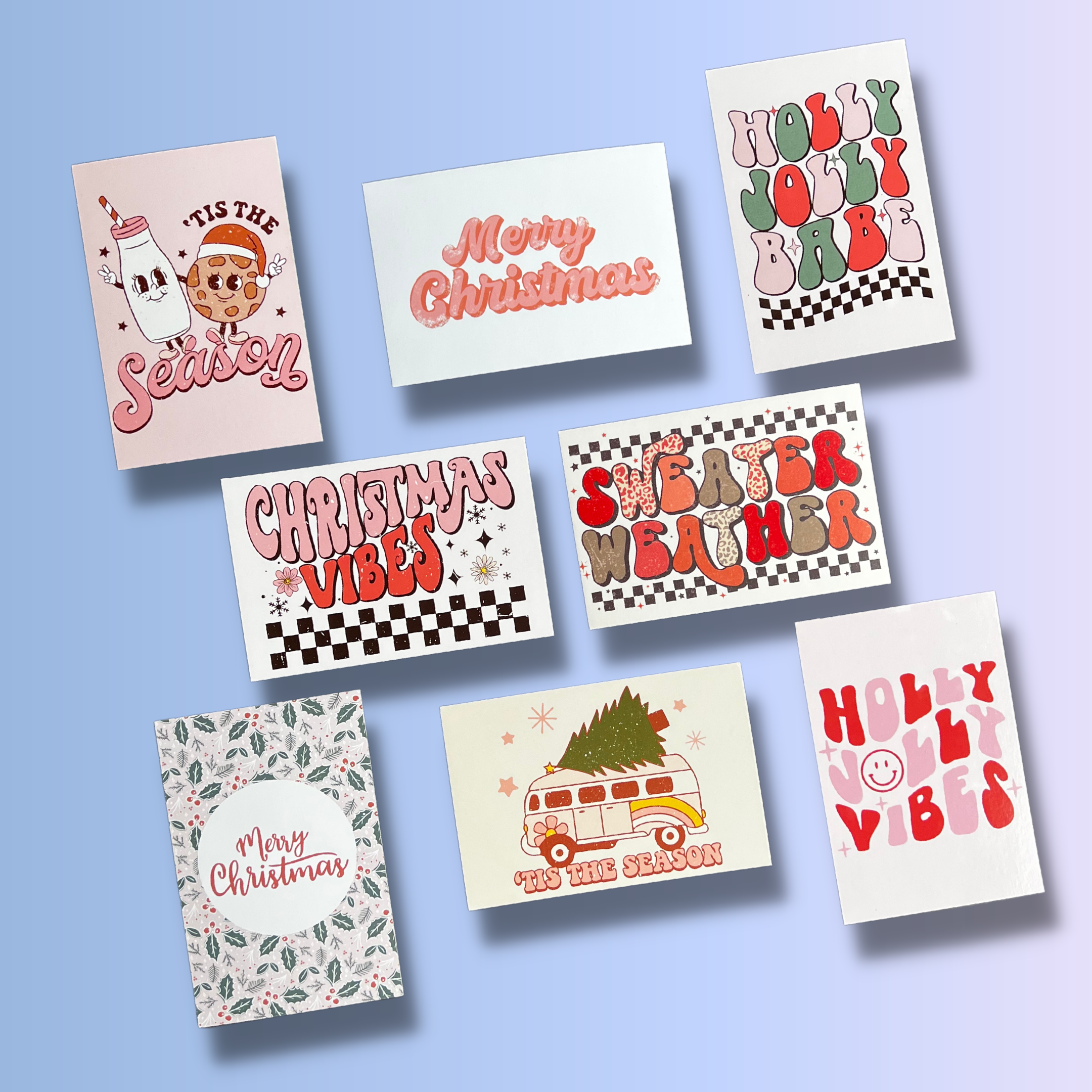 "Christmas Vibes" Insert Card