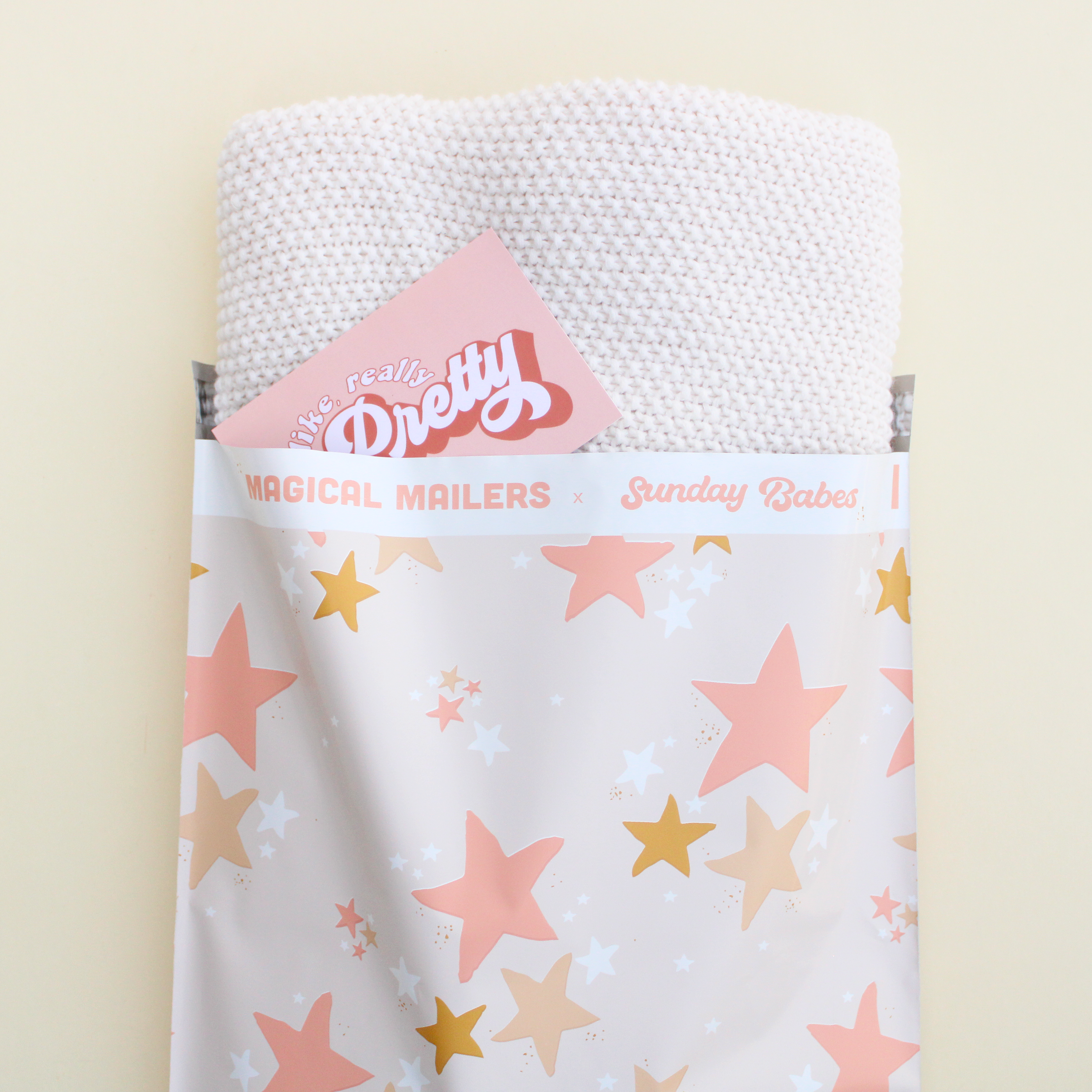 6x9" Stardust (TAN) Poly Mailer
