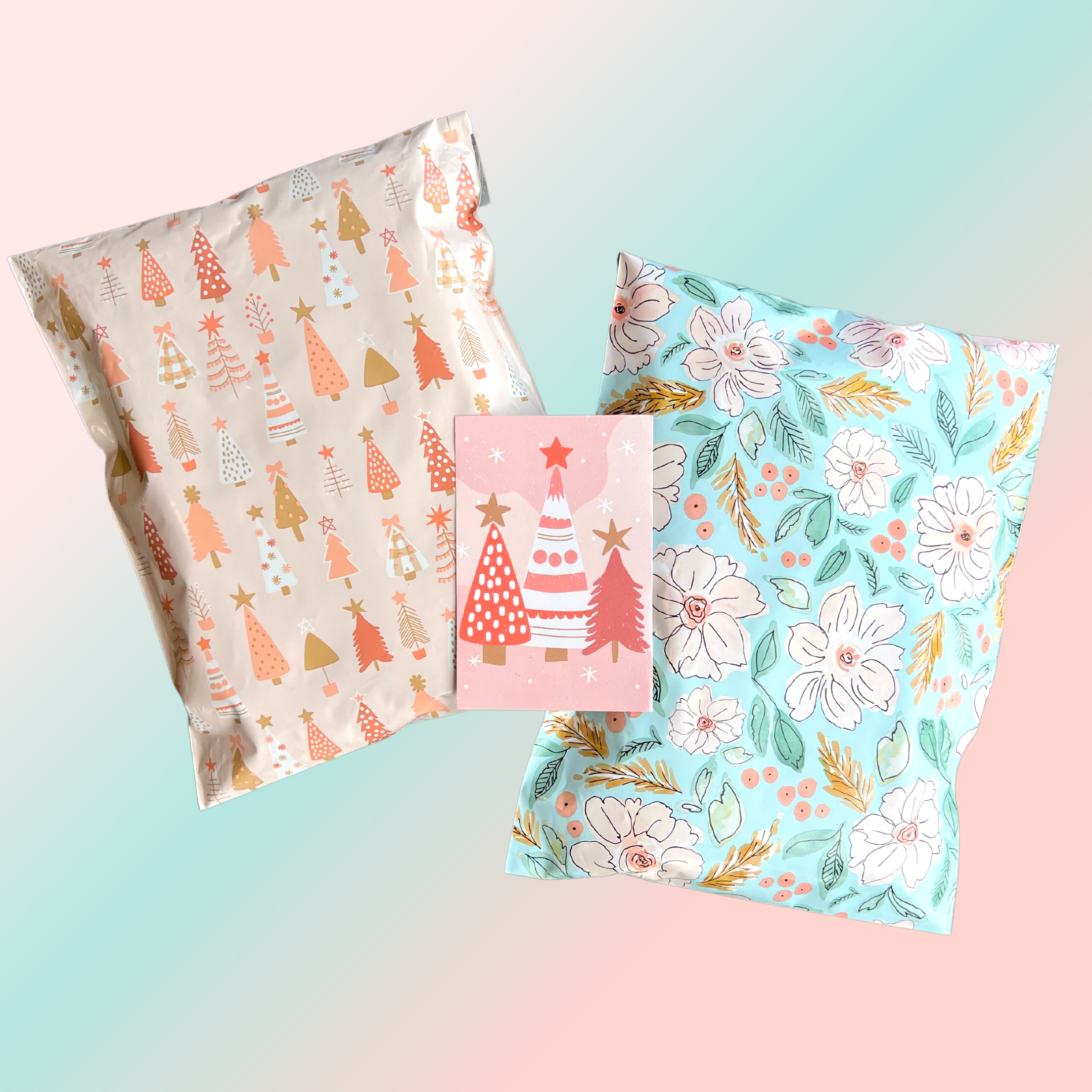 Indy Bloom Blue Poly Mailer