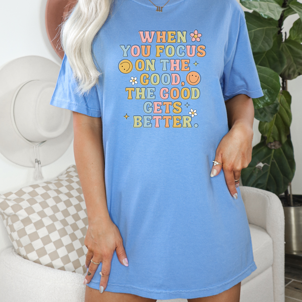Focus on the Good DTF Transfer