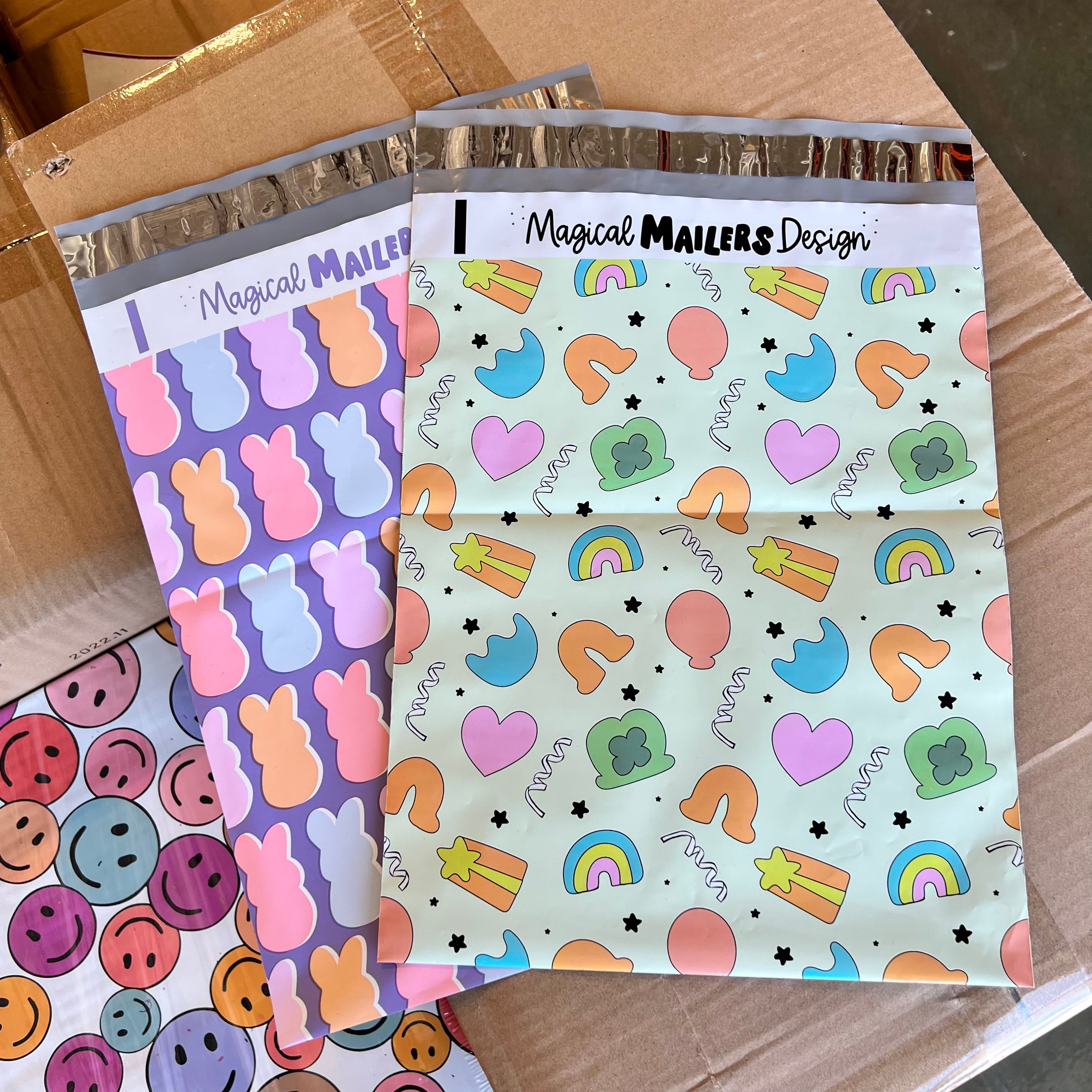 Happy Go Lucky Poly Mailer