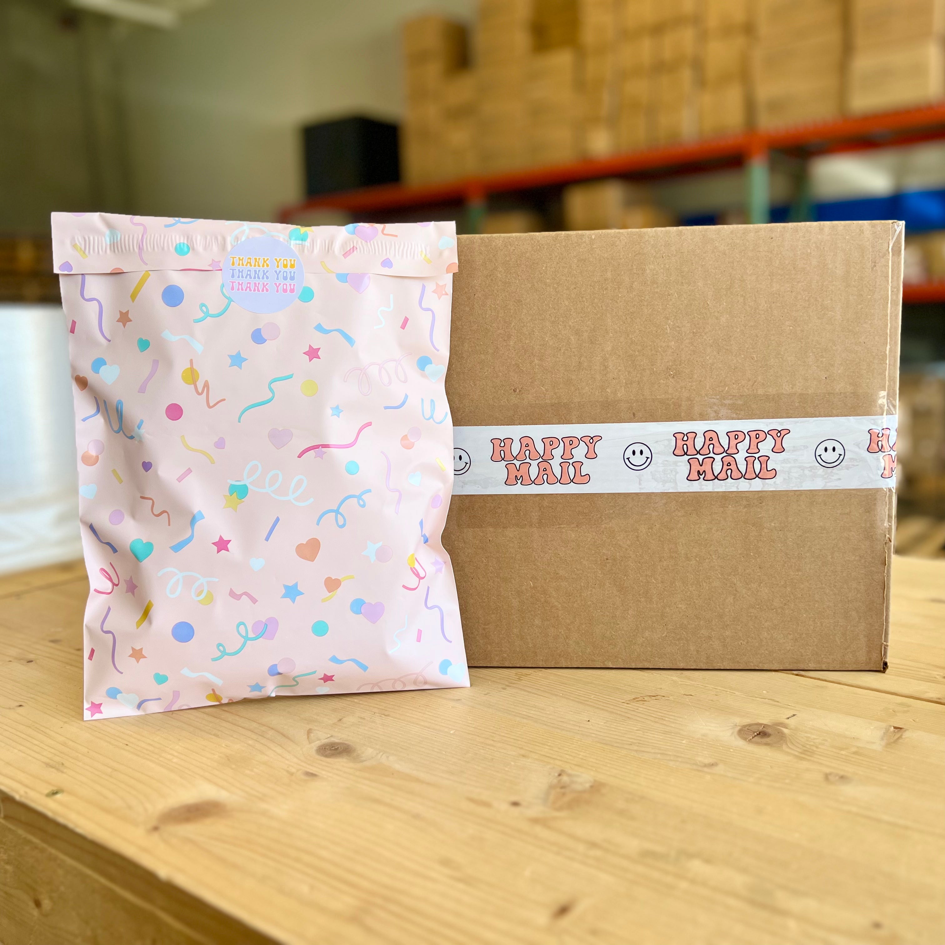 Cue the Confetti Poly Mailer