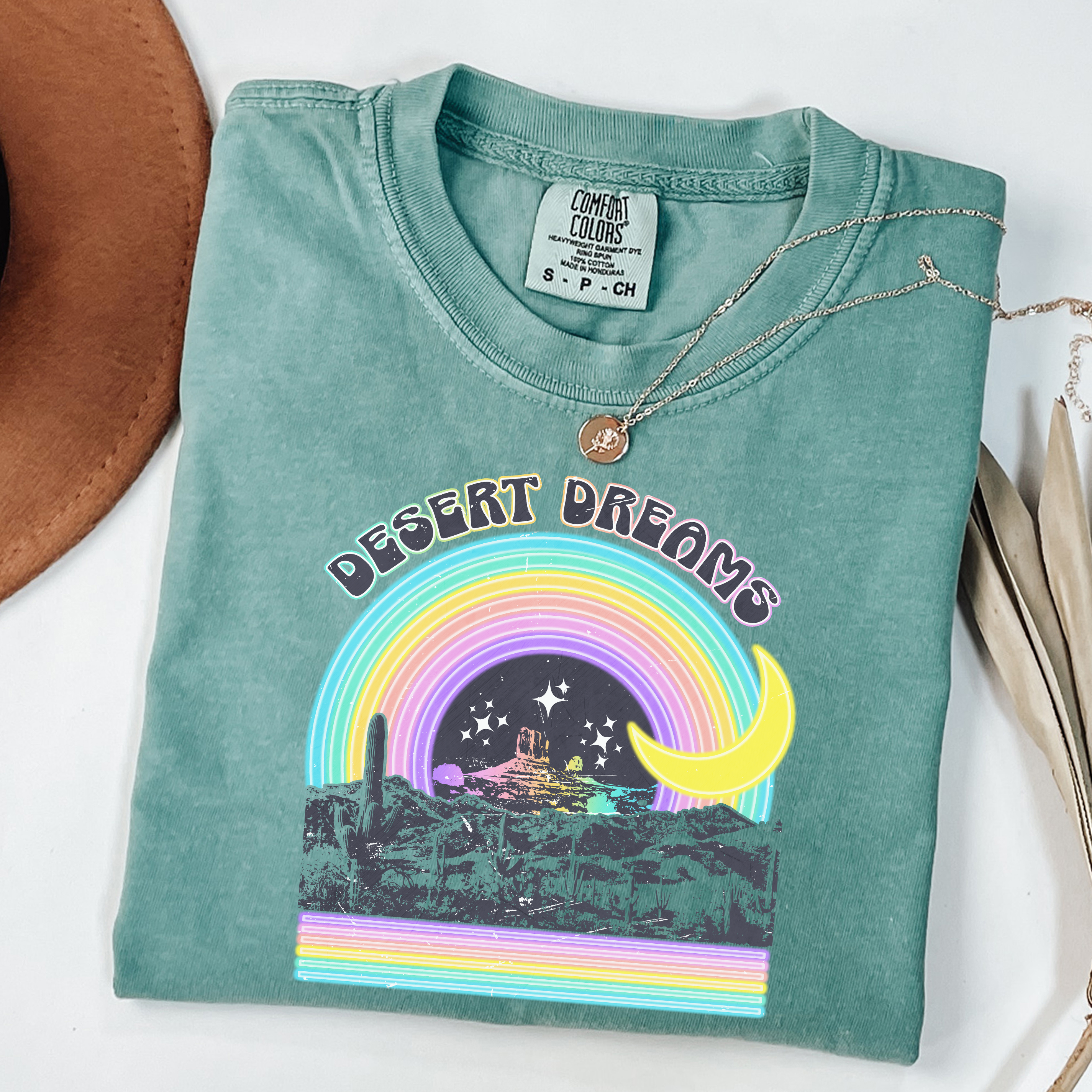 Neon Desert Dreams DTF Transfer