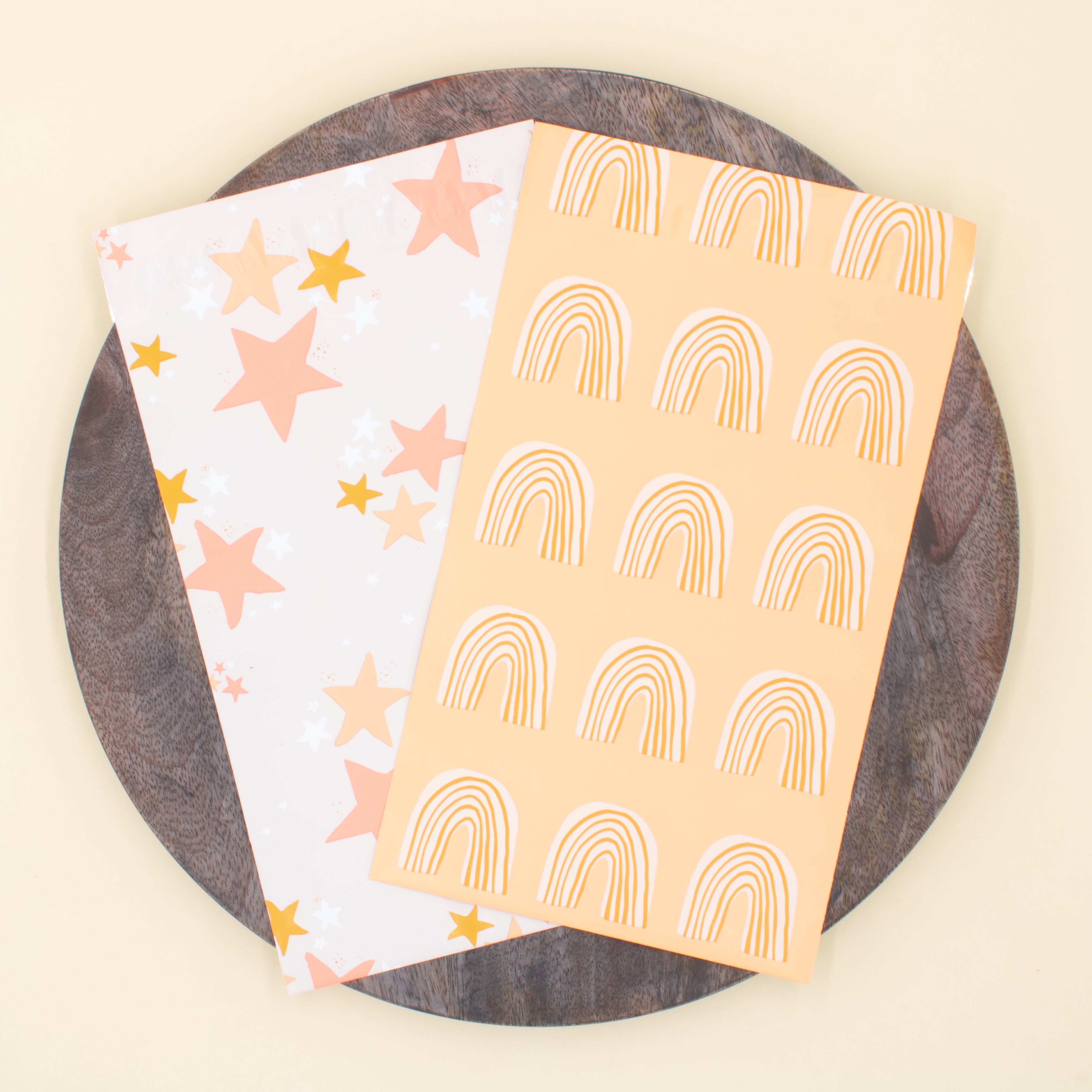6 x 9" Poly Mailer - Over The Rainbow (ORANGE) - Magical Mailers