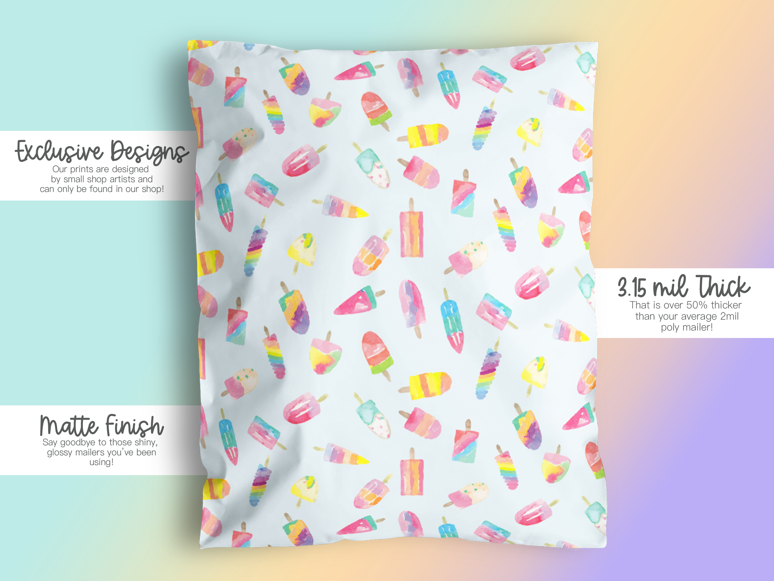 Popsicles Poly Mailer - Magical Mailers