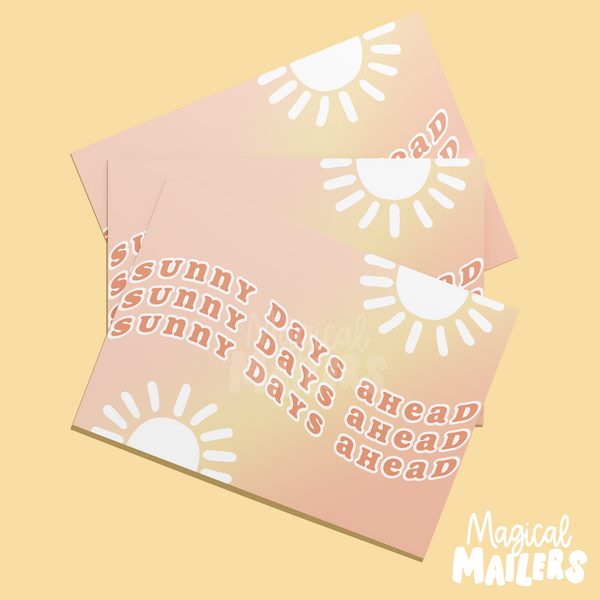 Sunny Days (Red) Insert Card