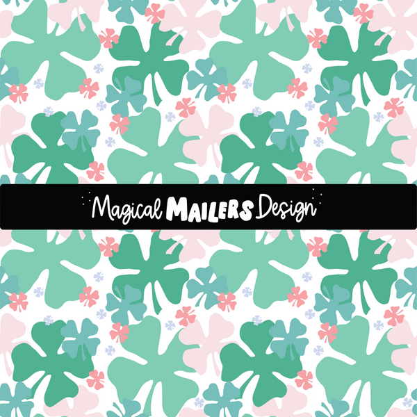 DIGITAL - Shamrock Seamless Pattern