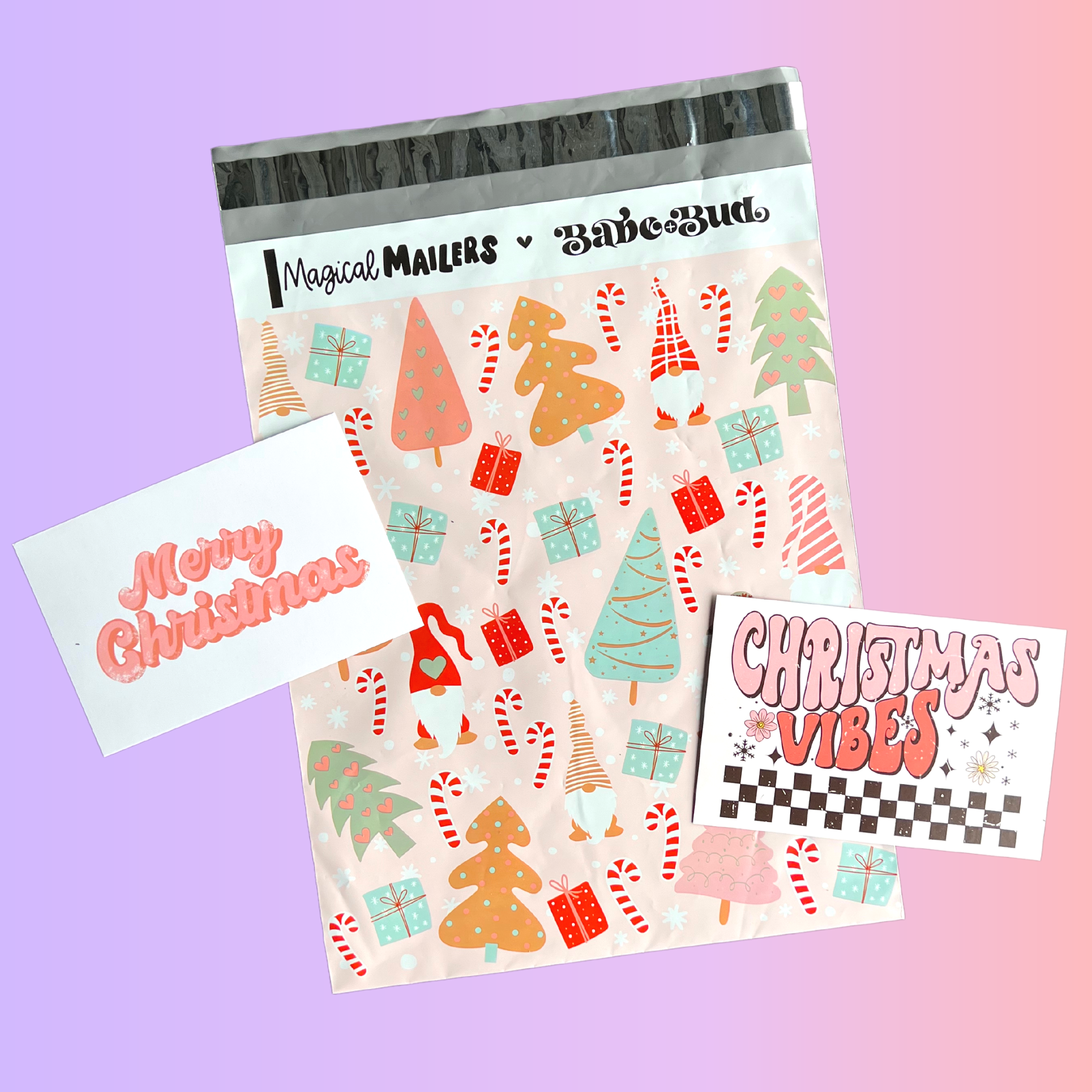 "Christmas Vibes" Insert Card