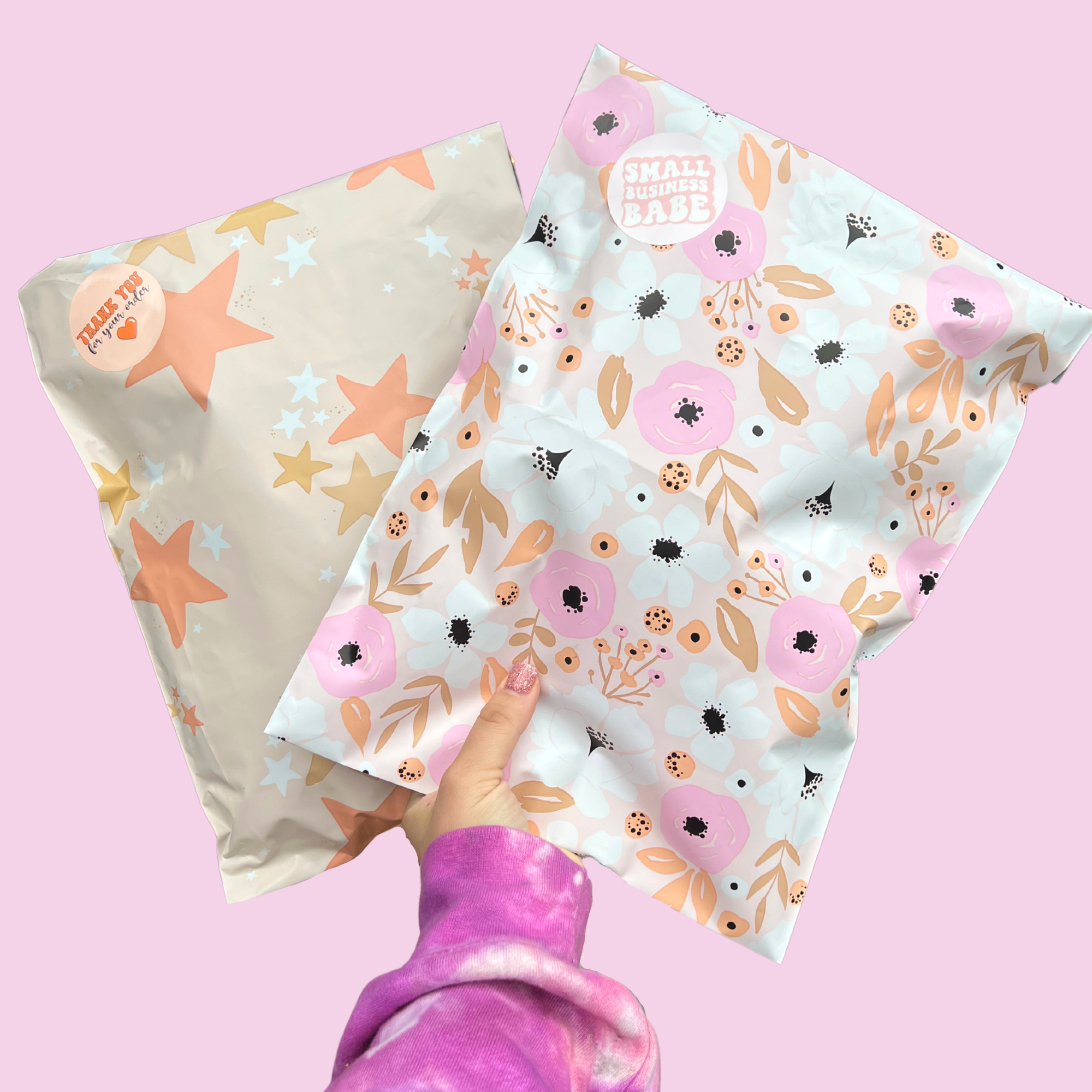 Flirty Floral Poly Mailer