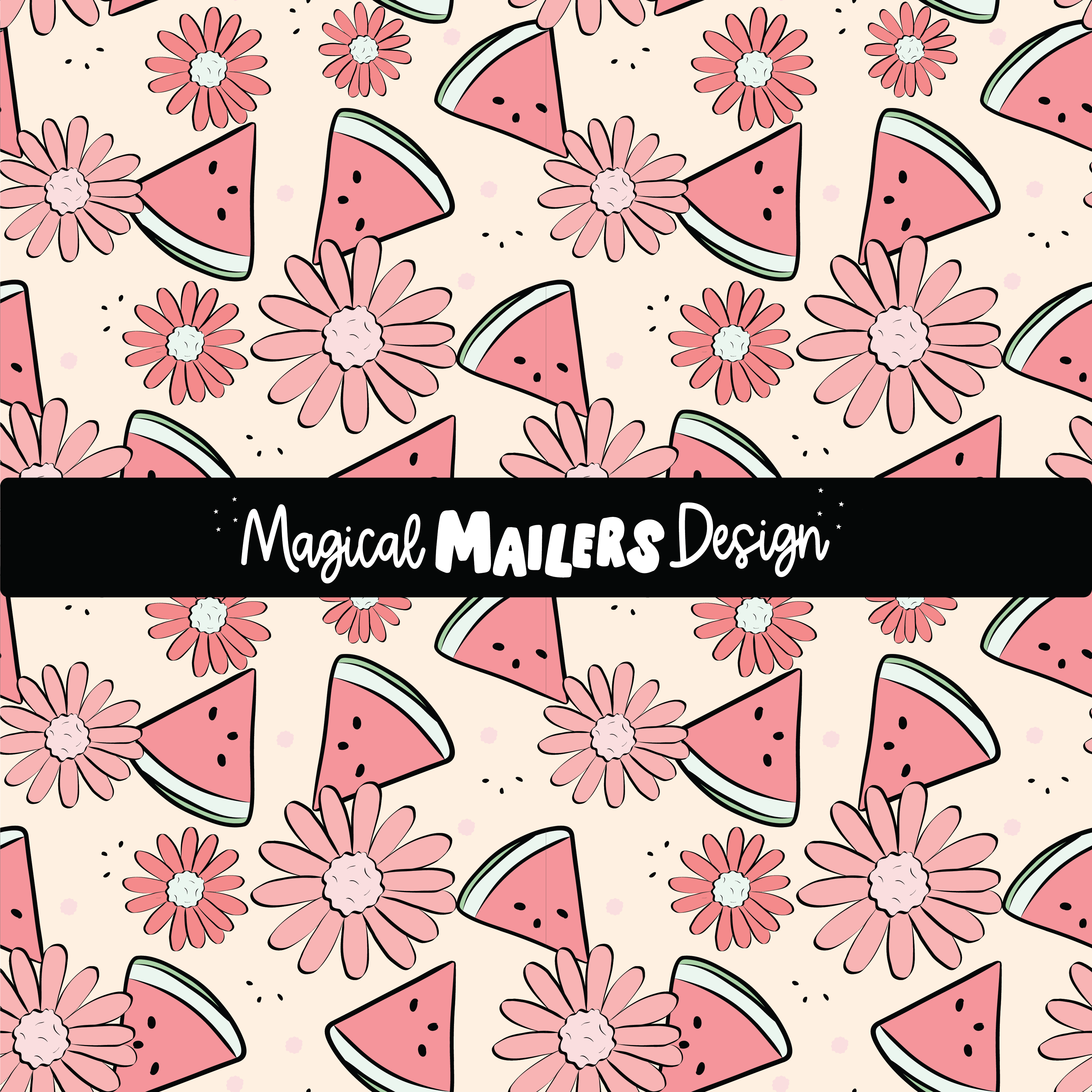 DIGITAL - Watermelon Floral