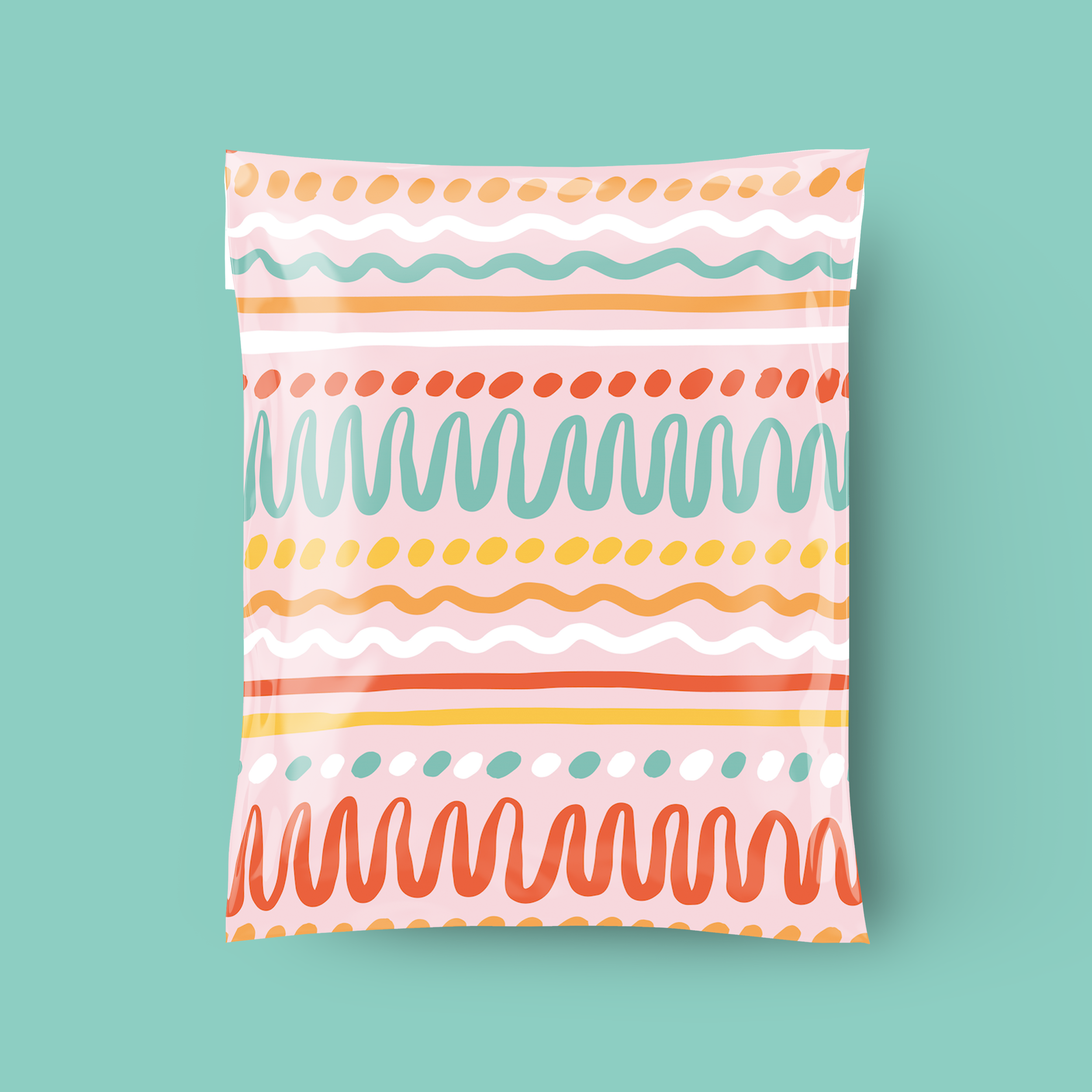 ⭐️IMPERFECT⭐️ Summer Squiggles - Magical Mailers