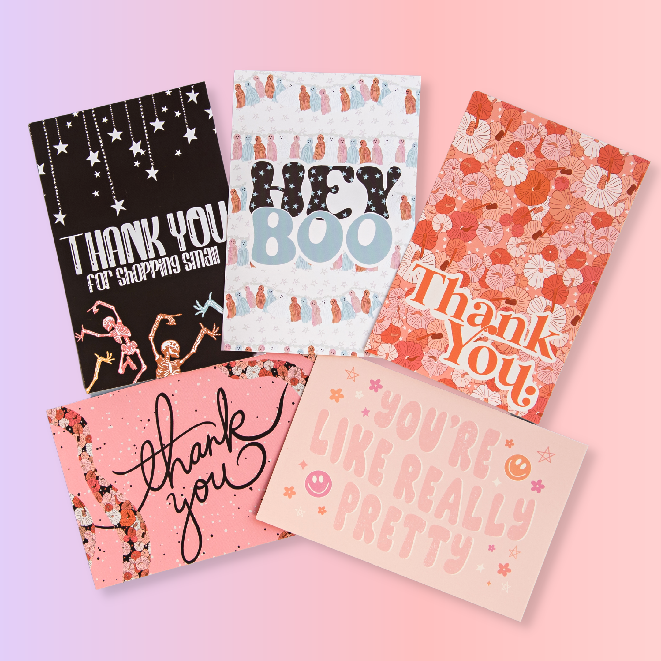 "Hey Boo" Insert Cards