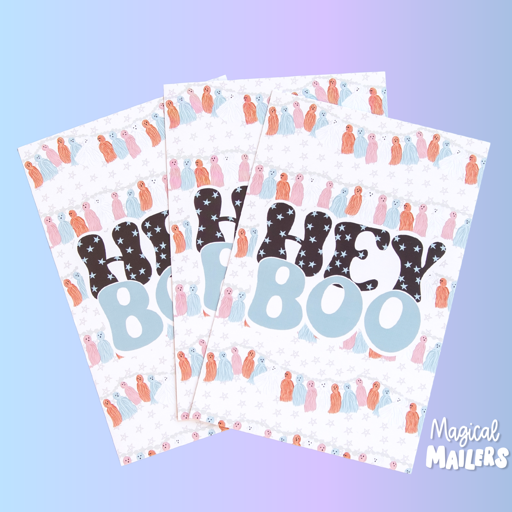 "Hey Boo" Insert Cards