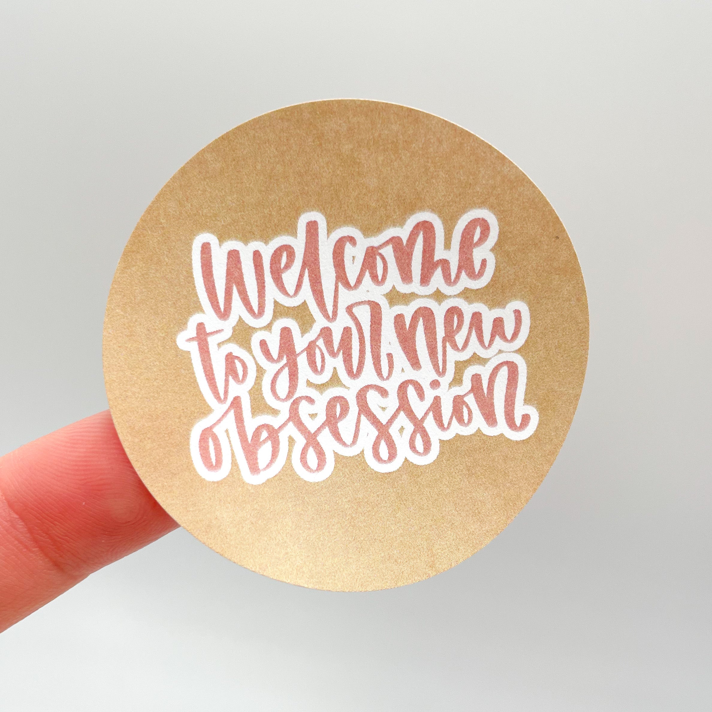 New Obsession - 2" Sticker Sheet - Magical Mailers