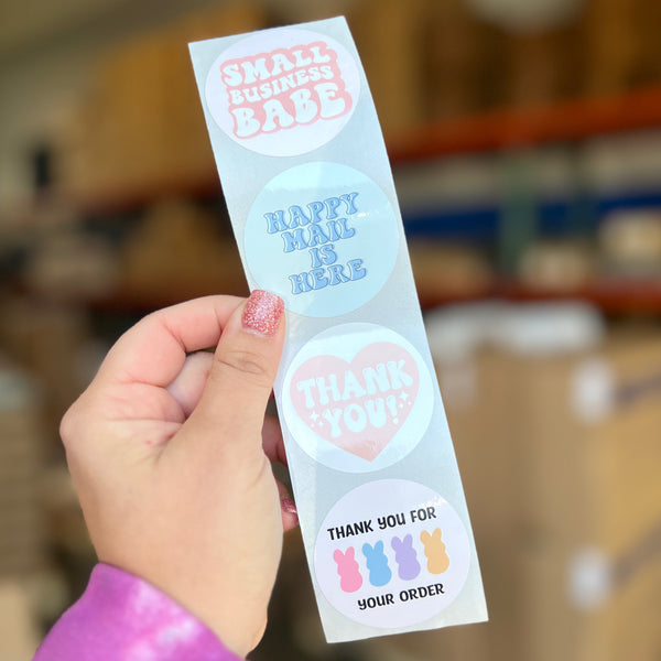 Pastel Sticker Roll
