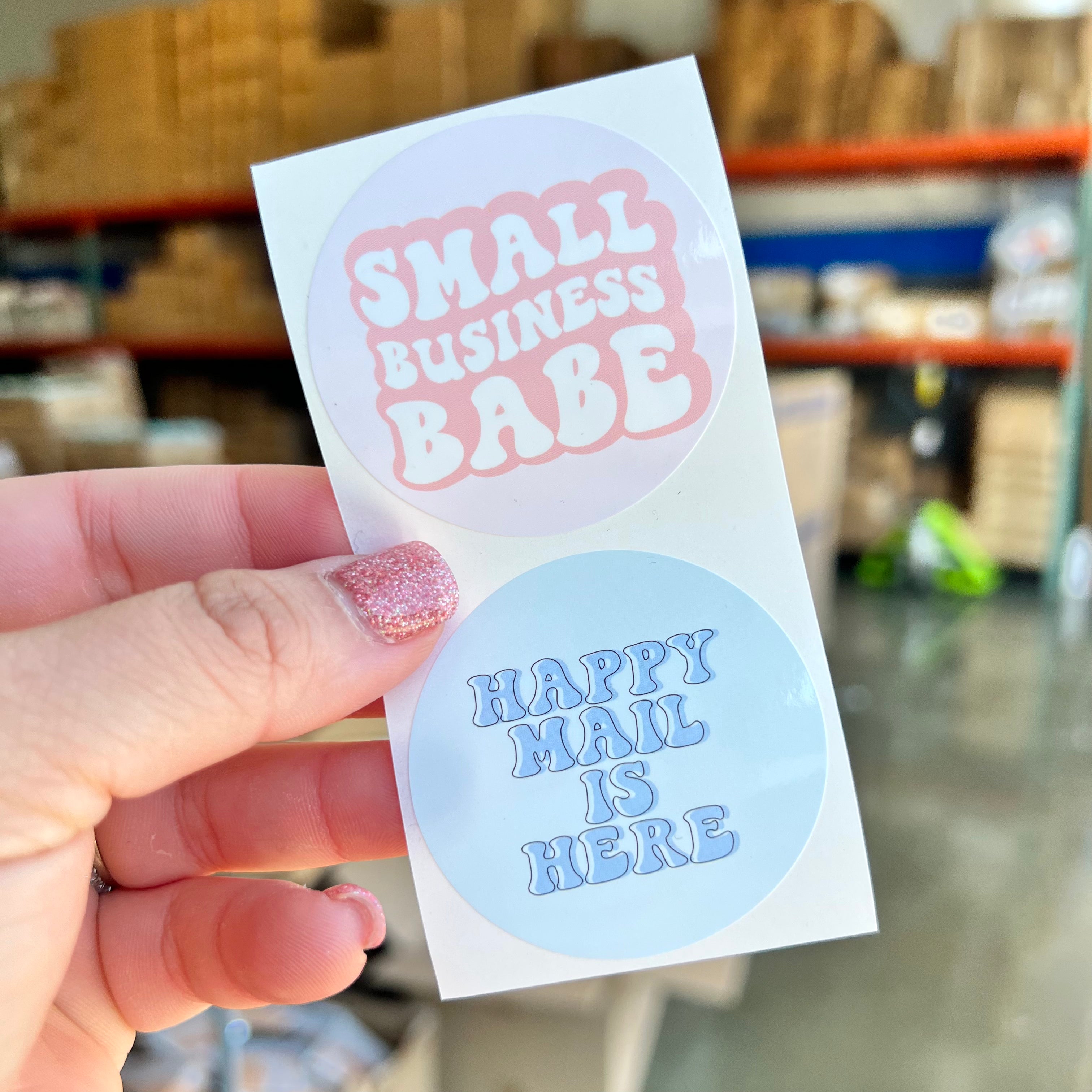 Pastel Sticker Roll