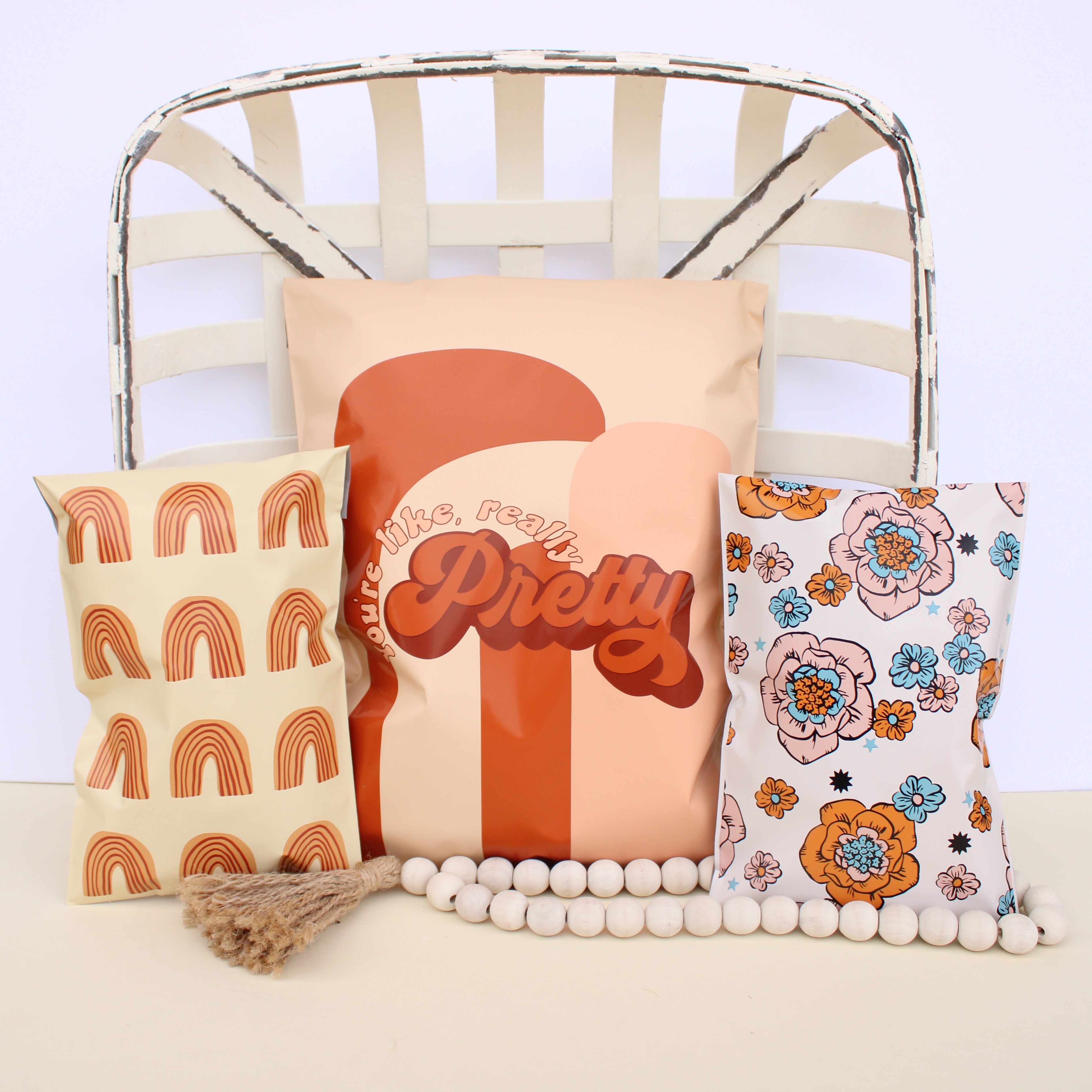 10x13 Poly Mailer - You're Really Pretty (TAN) - Magical Mailers