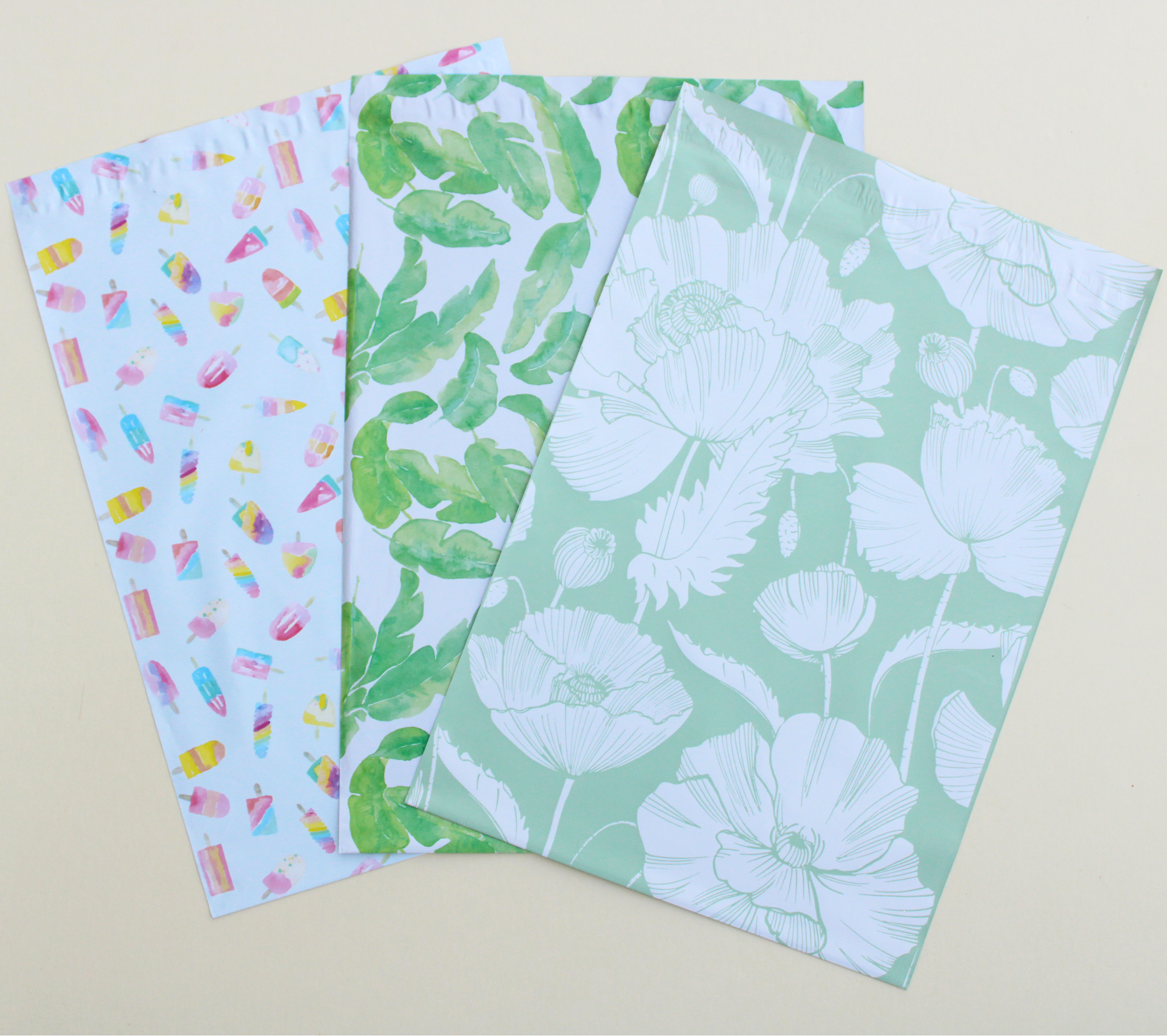 ⭐️IMPERFECT⭐️ Banana Leaf Poly Mailer - Magical Mailers