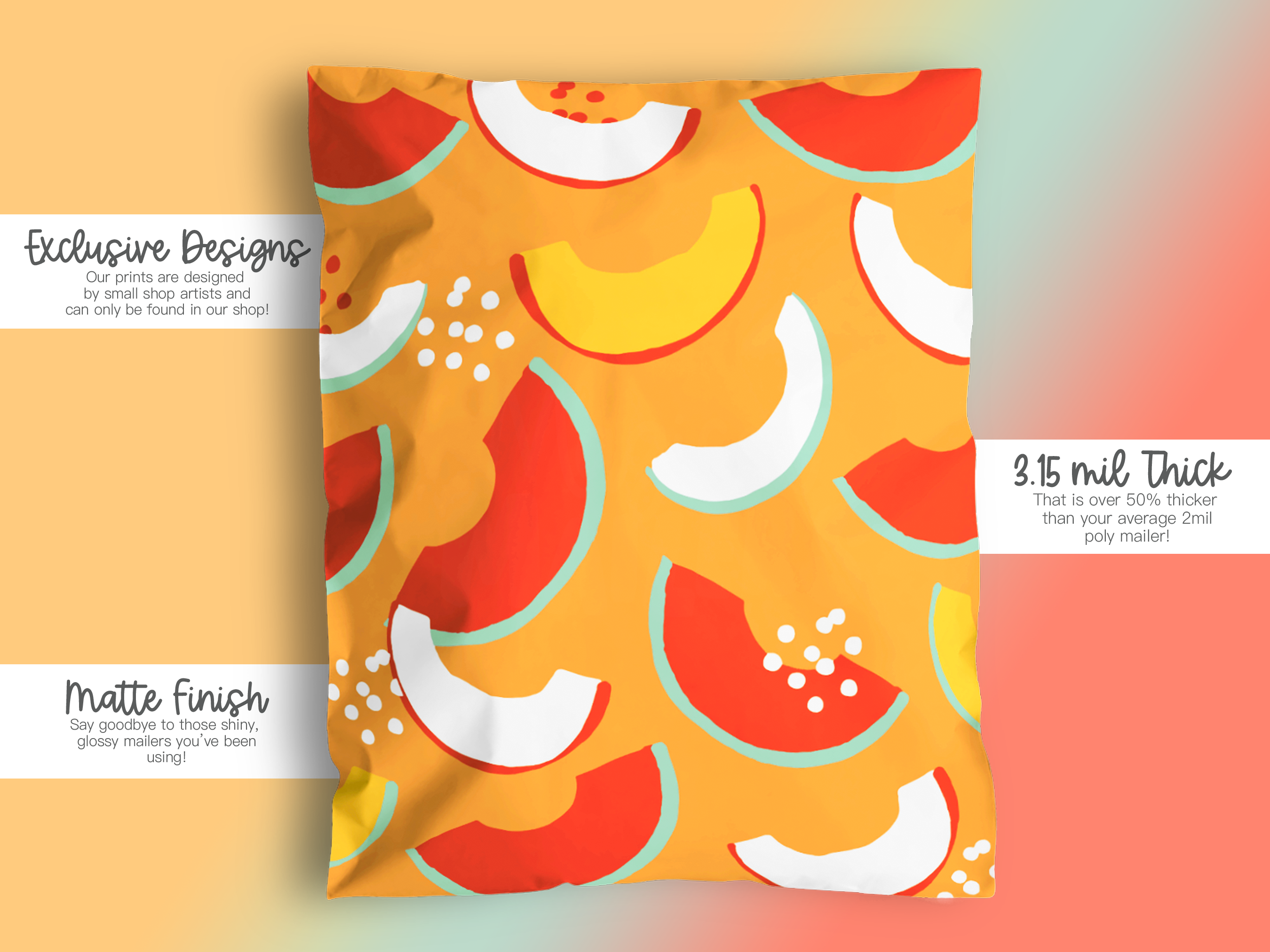 ⭐️IMPERFECT⭐️ Summer Melons - Magical Mailers