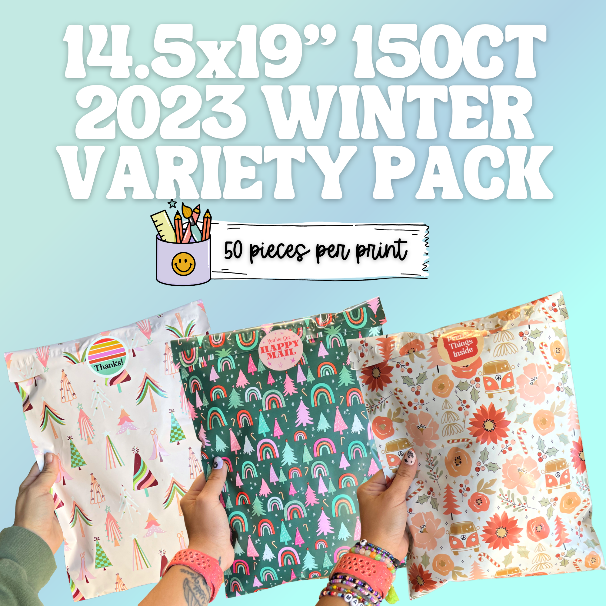 14.5x19" 2023 Winter Variety (150ct)