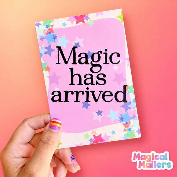 Magic Has Arrived Insert Card