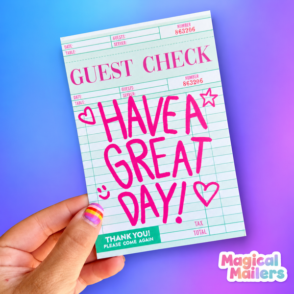 Have A Great Day Insert Card