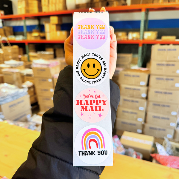 Be Happy Sticker Roll