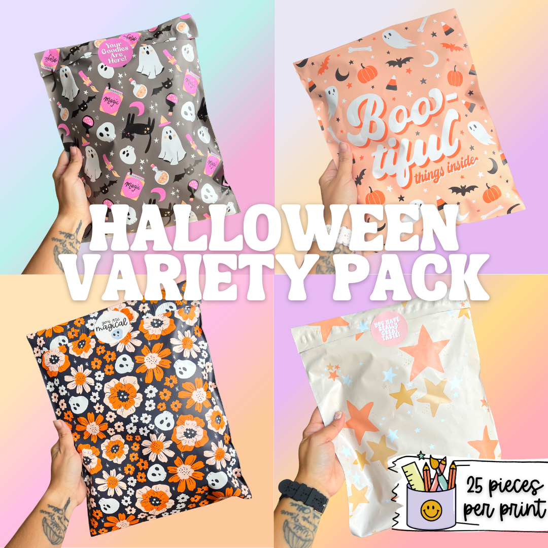 10x13" Halloween Variety Pack (100ct)