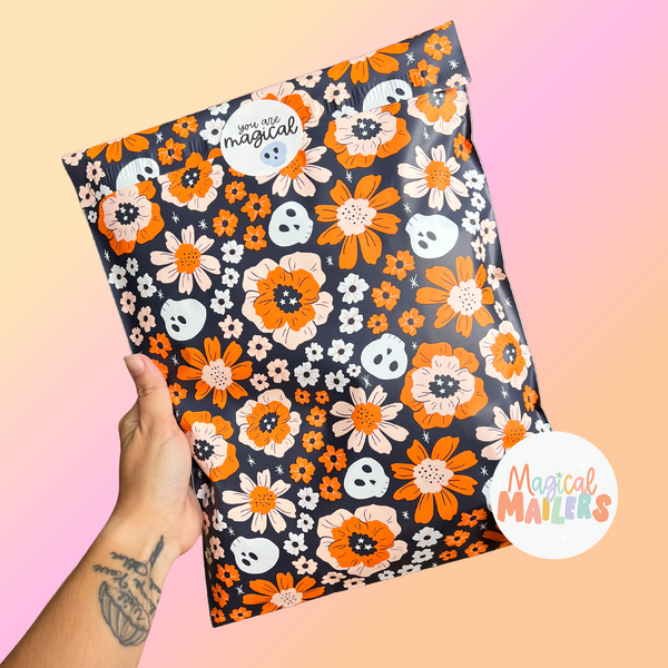 Haunted Blooms Poly Mailer