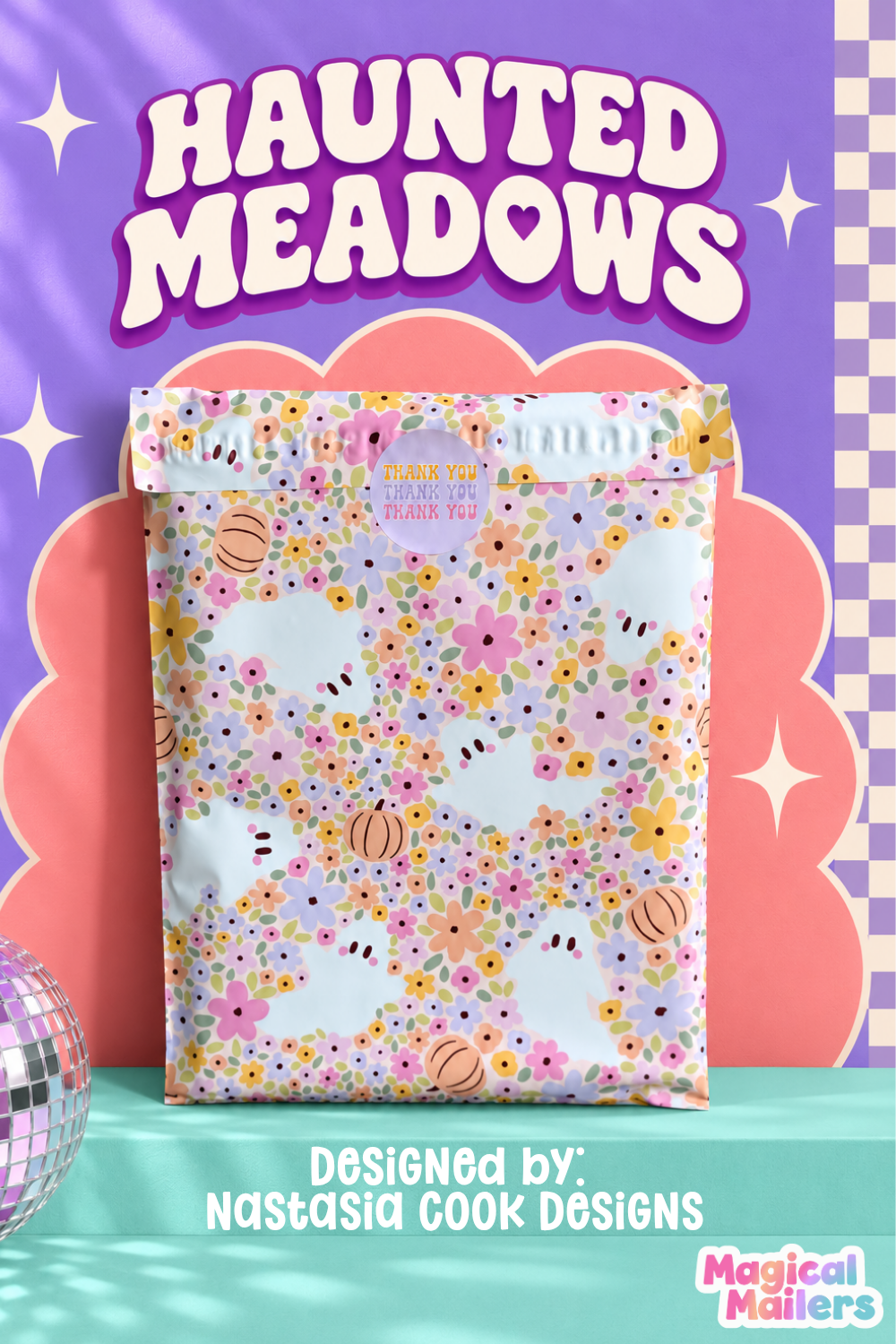 10x13" Haunted Meadows Poly Mailer